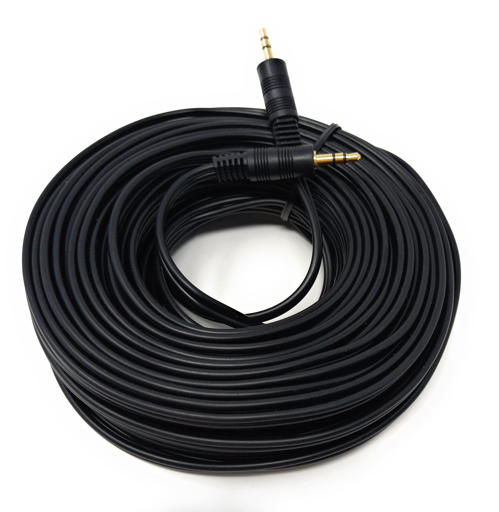 DRUT 3.5mm to 3.5mm Stereo Audio AUX Cable Gold Connectors, Small 3 pin Jack to Jack Speaker Lead
