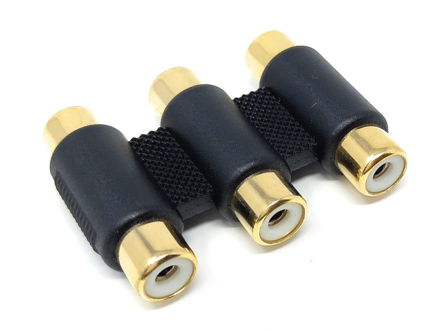 DRUT Phono RCA to RCA Coupler Joiner Female to Female Audio Connector Cable Adaptor Gender Changer