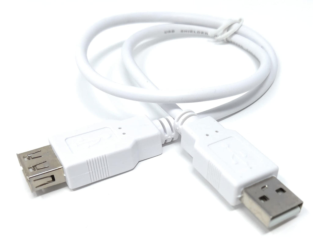 DRUT USB Male to USB Female 2.0 24AWG High Speed EXTENSION Cable A Plug to Socket