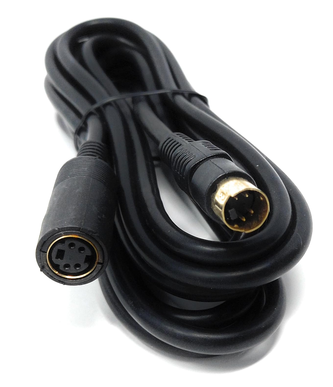 DRUT S-Video Extension Cable, 4 Pin Mini Din (Male to Female) Lead Cord