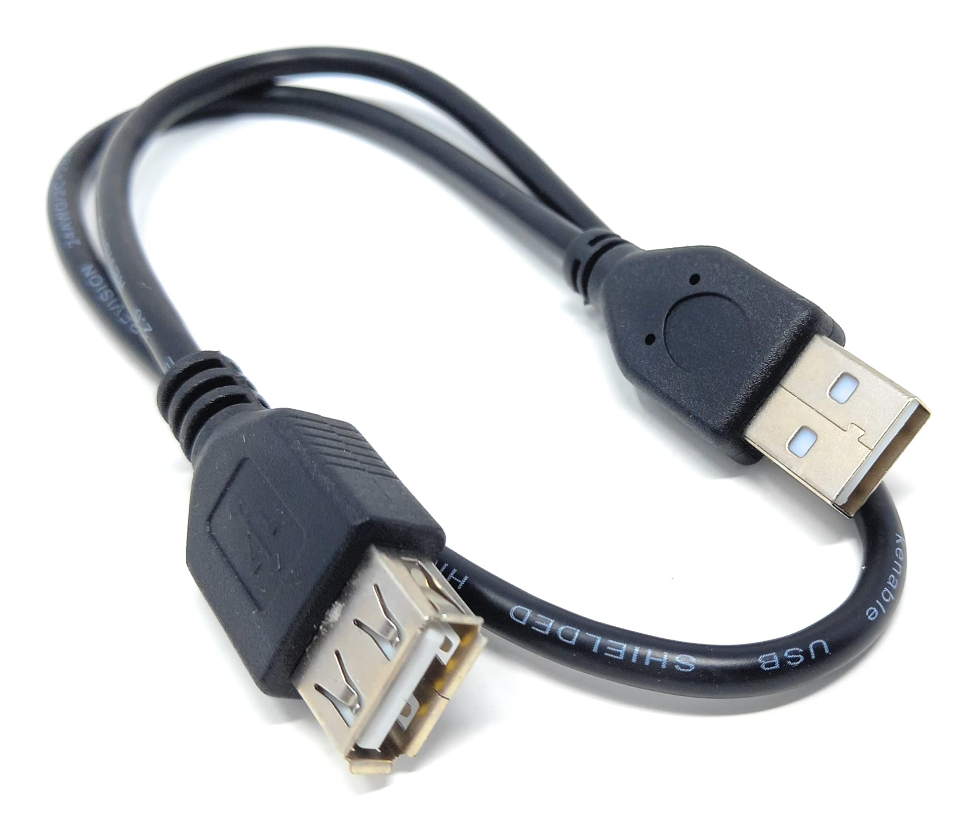 DRUT USB Male to USB Female 2.0 24AWG High Speed EXTENSION Cable A Plug to Socket