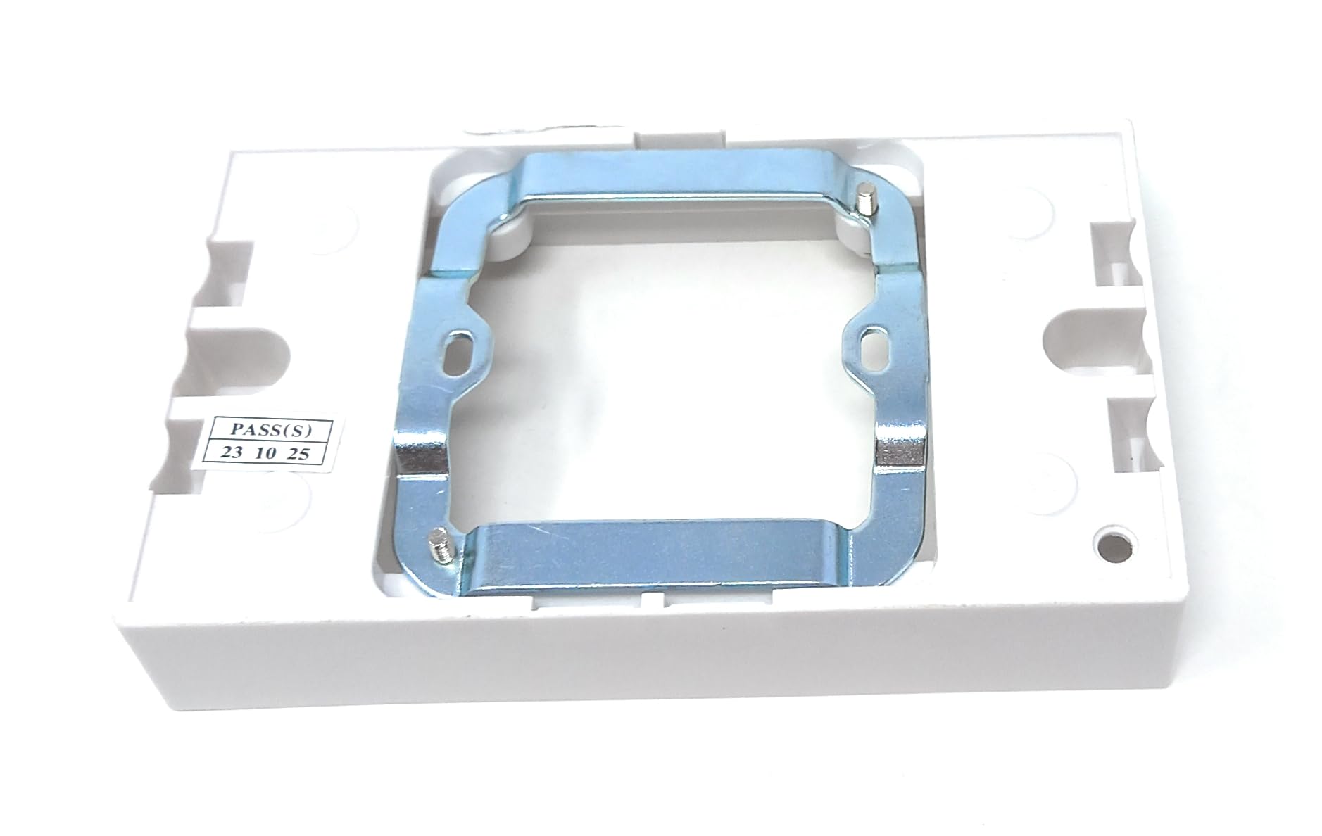 Single Gang Wall Socket to Double Wall Gang Socket Converter Faceplate, Providing Additional Outlets