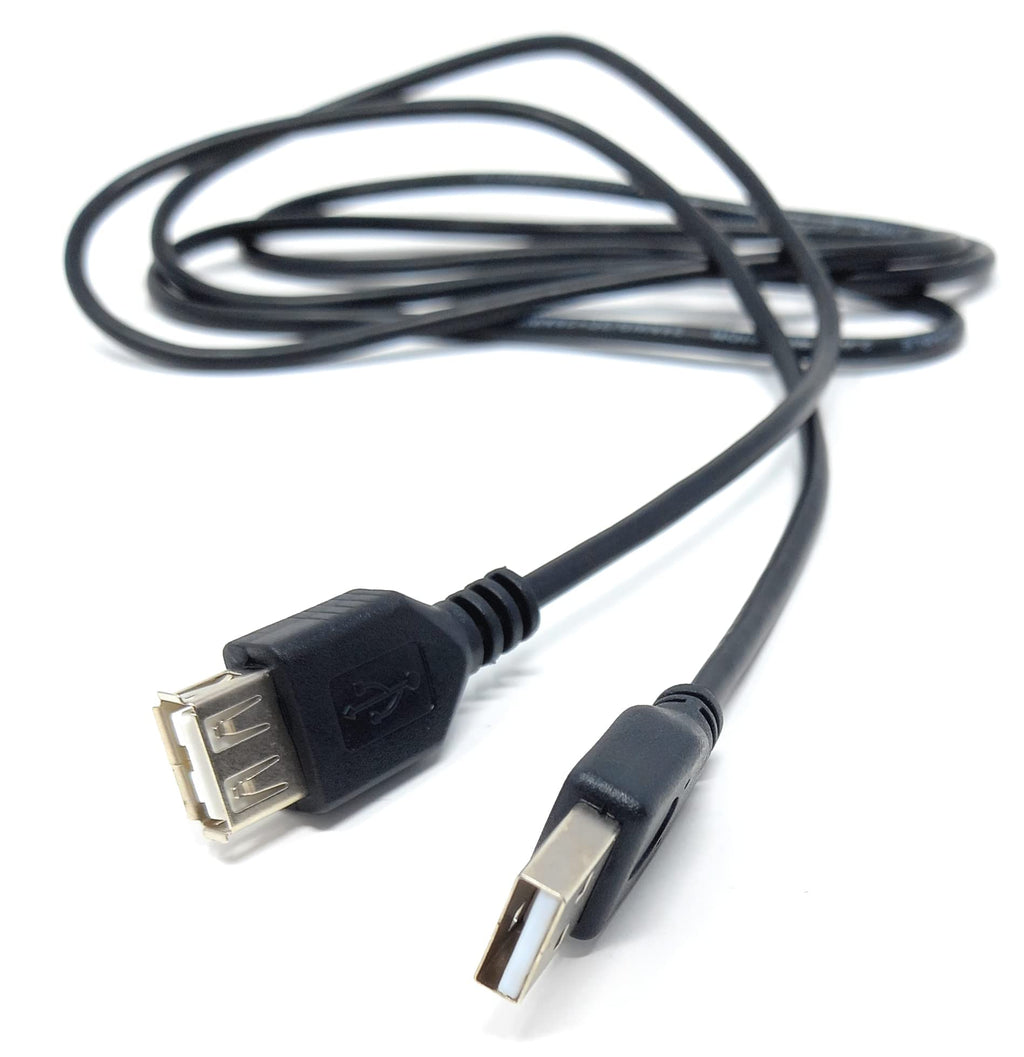 DRUT USB Male to USB Female 2.0 24AWG High Speed EXTENSION Cable A Plug to Socket