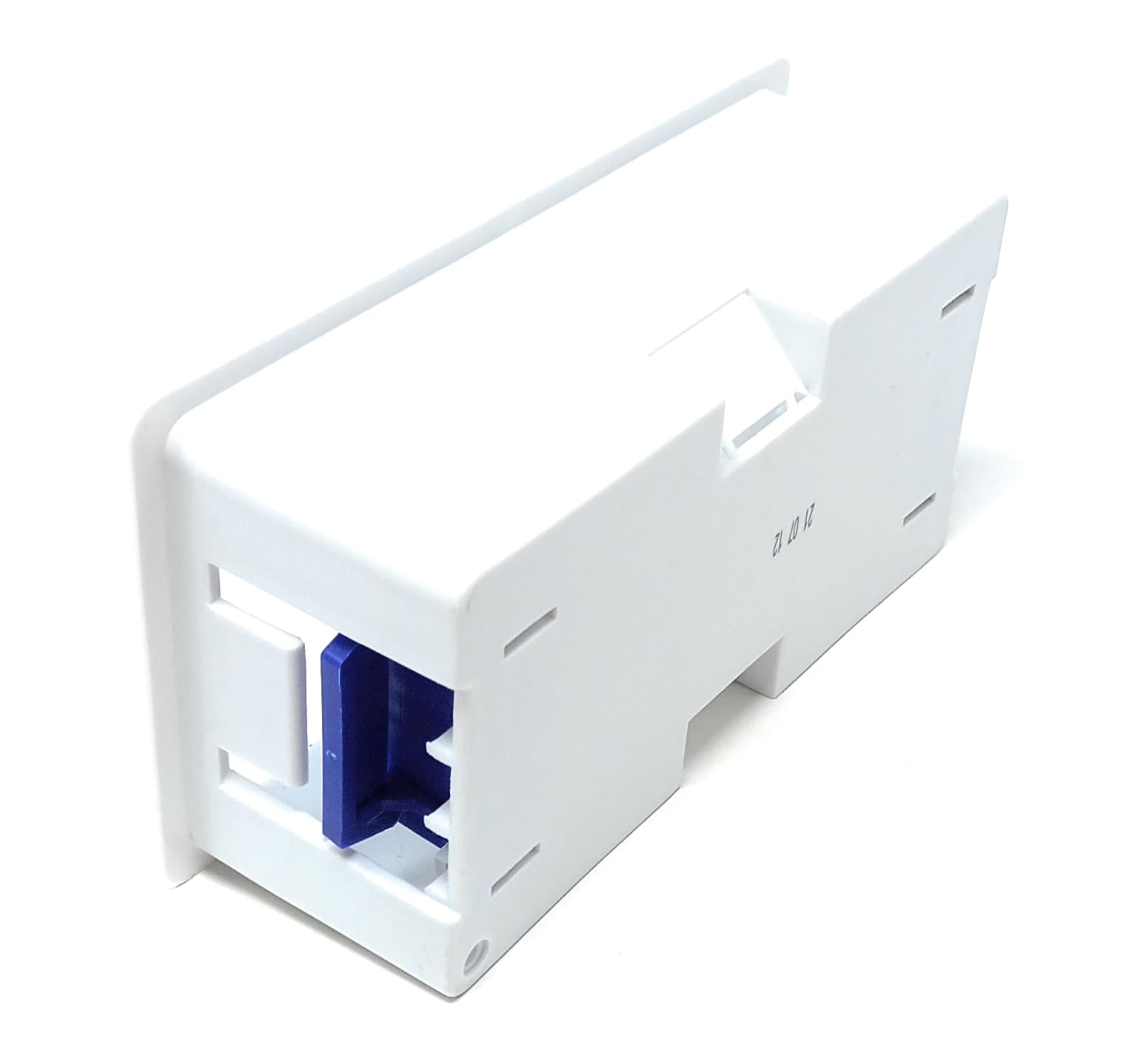 Double 2 Gang Dry Lining Back Plasterboard Box 47mm, Pattress Box with Adjustable Lugs, for Faceplate
