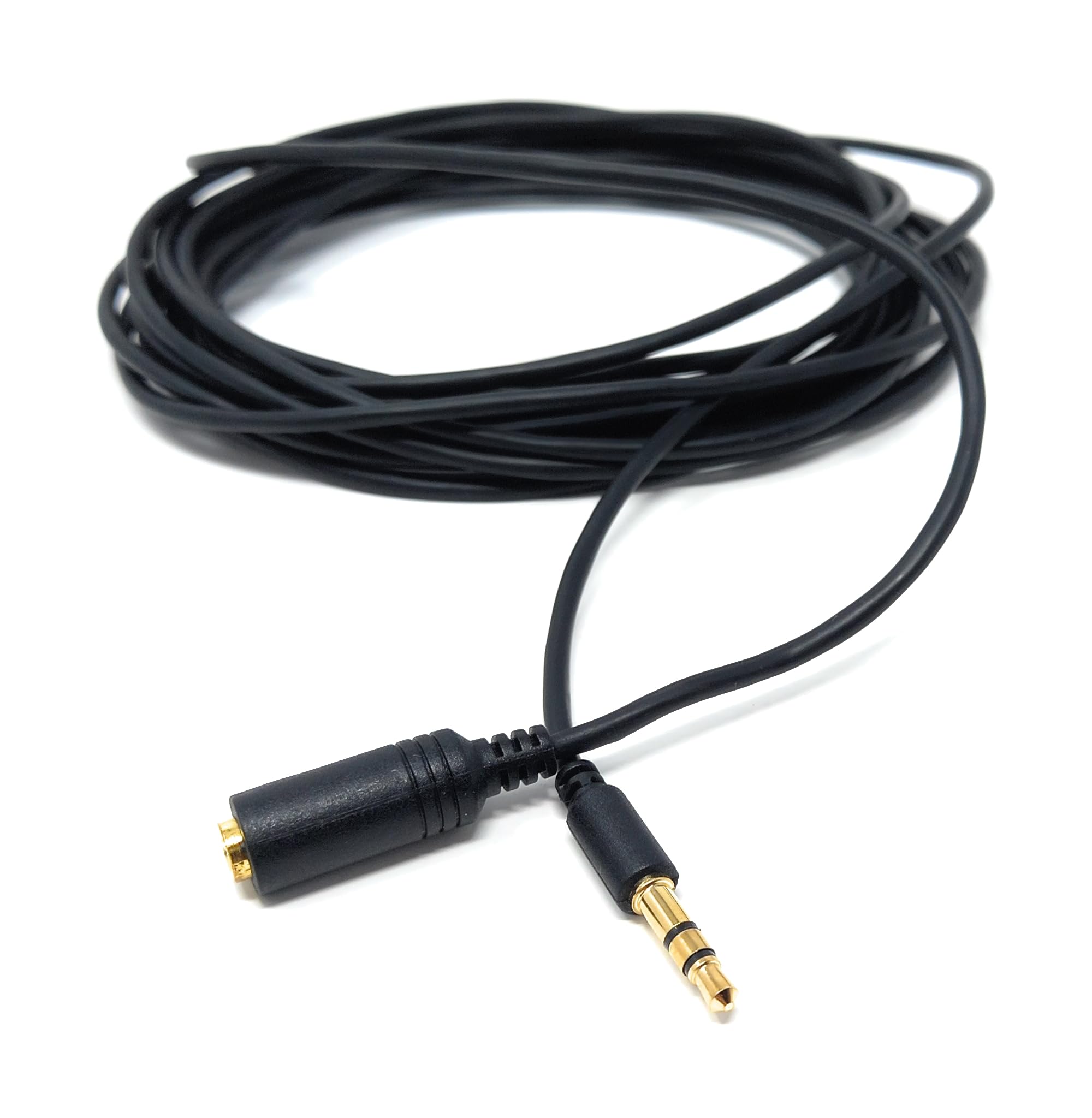 DRUT 3.5mm Auxiliary Audio Extension Cable, Male to Female, for Headphones, Smartphones, Music Instruments, PCs
