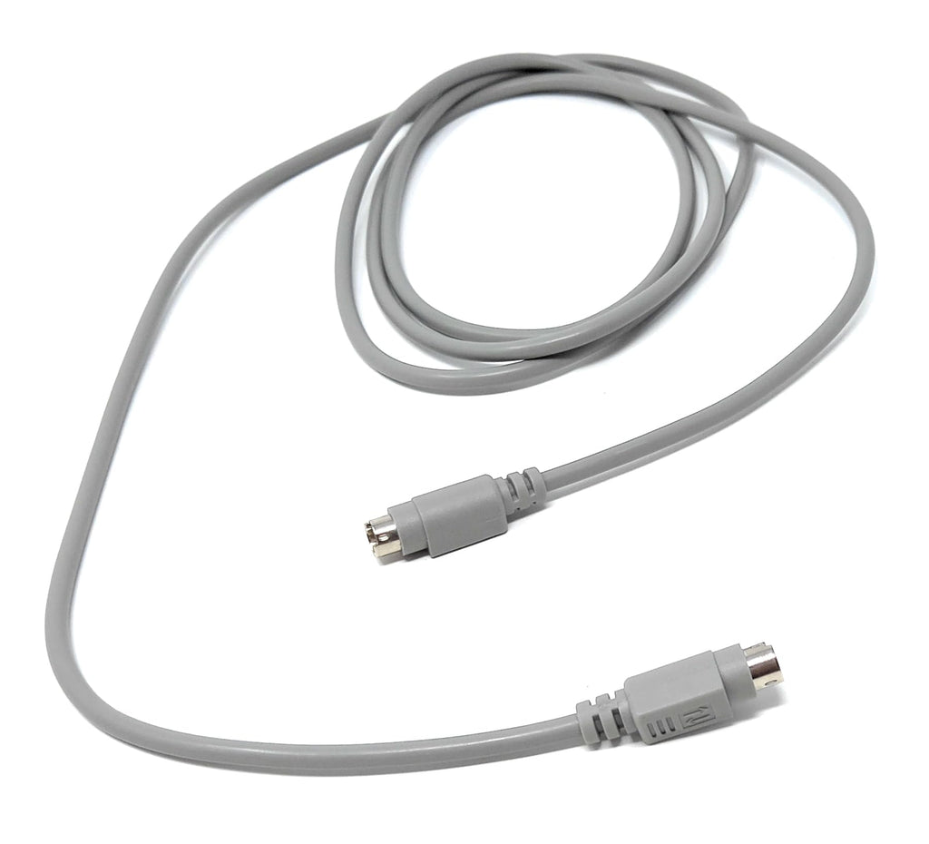 DRUT 2m 8-Pin Mini DIN Male to Male Crossover Cable – Audio Instrument Equipment Lead for PC, MIDI, AV, Control Interfaces