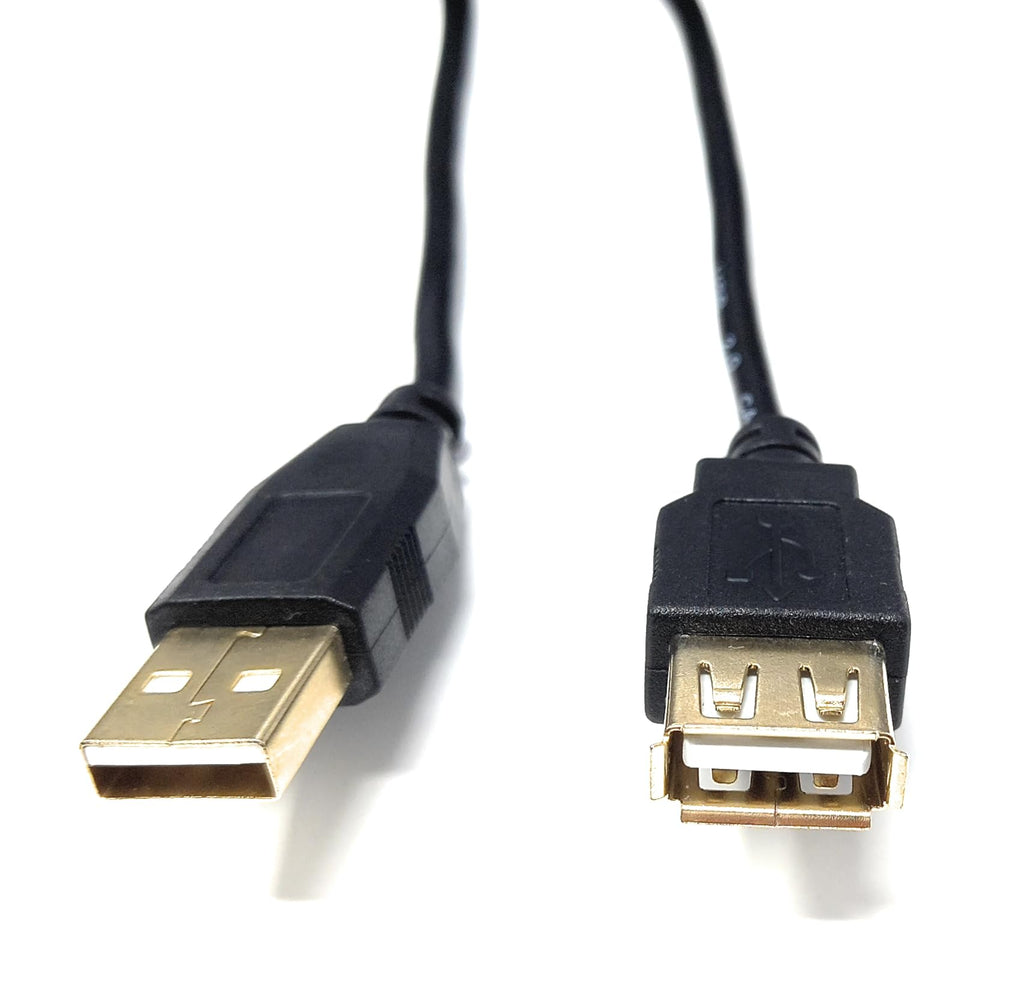 DRUT USB 2.0 Extension Lead 24AWG High Speed Cable A Plug to Socket Male to Female