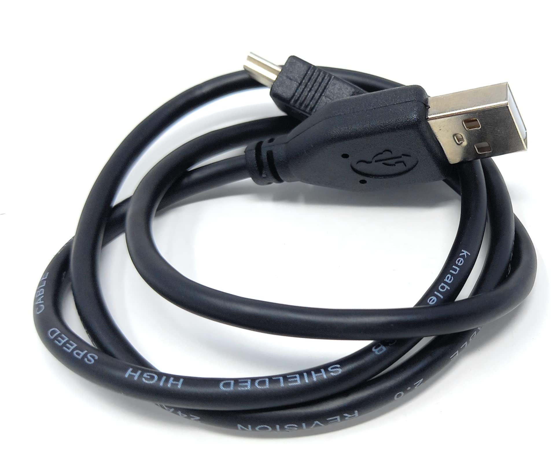 Mini USB to USB 24AWG 2.0 Hi-Speed 2.0 A-Male to Mini-B 5pin Cable Power & Data Lead