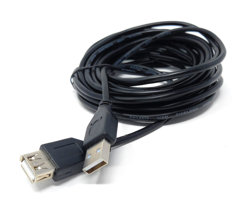 DRUT USB Male to USB Female 2.0 24AWG High Speed EXTENSION Cable A Plug to Socket