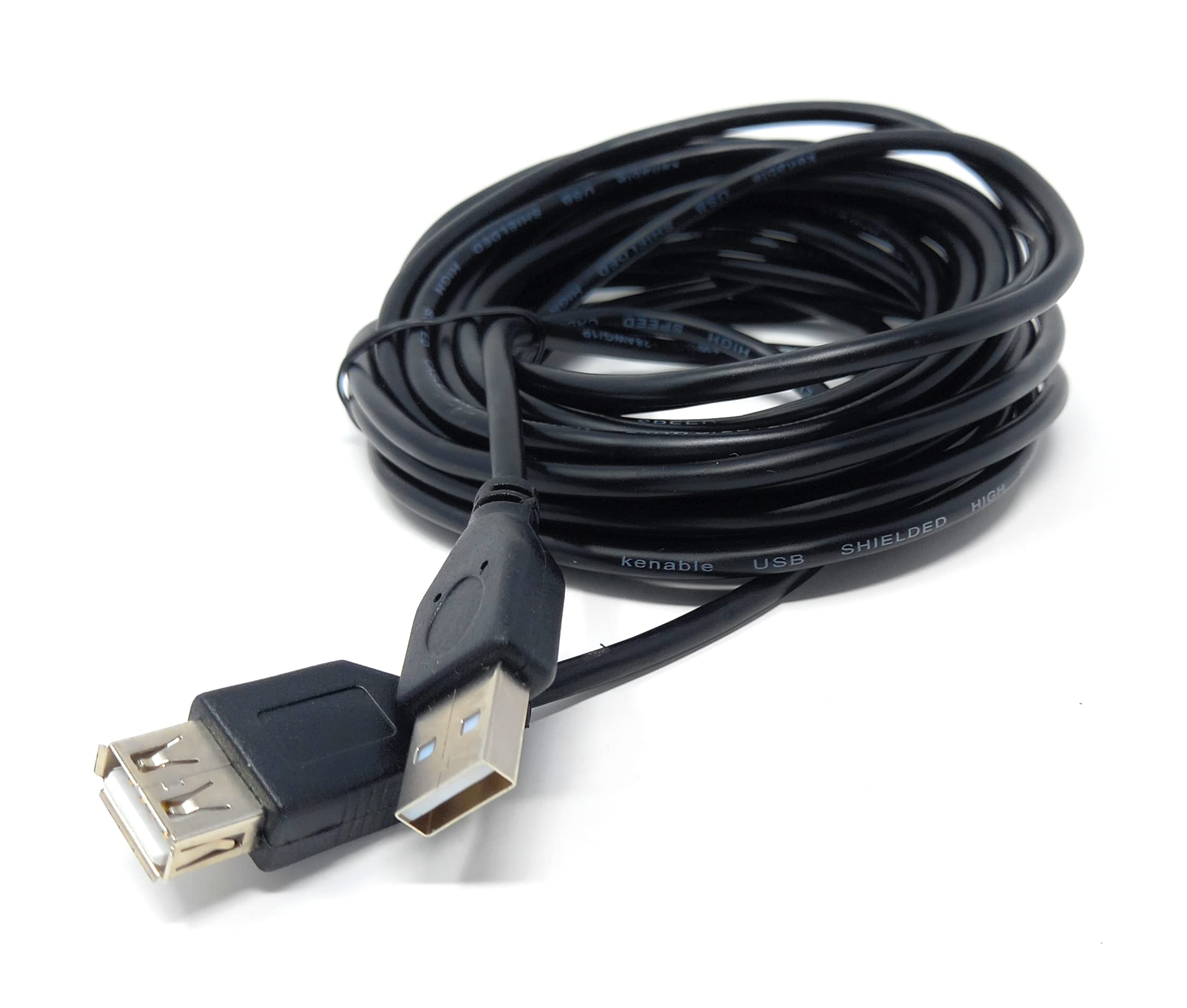DRUT USB Male to USB Female 2.0 24AWG High Speed EXTENSION Cable A Plug to Socket