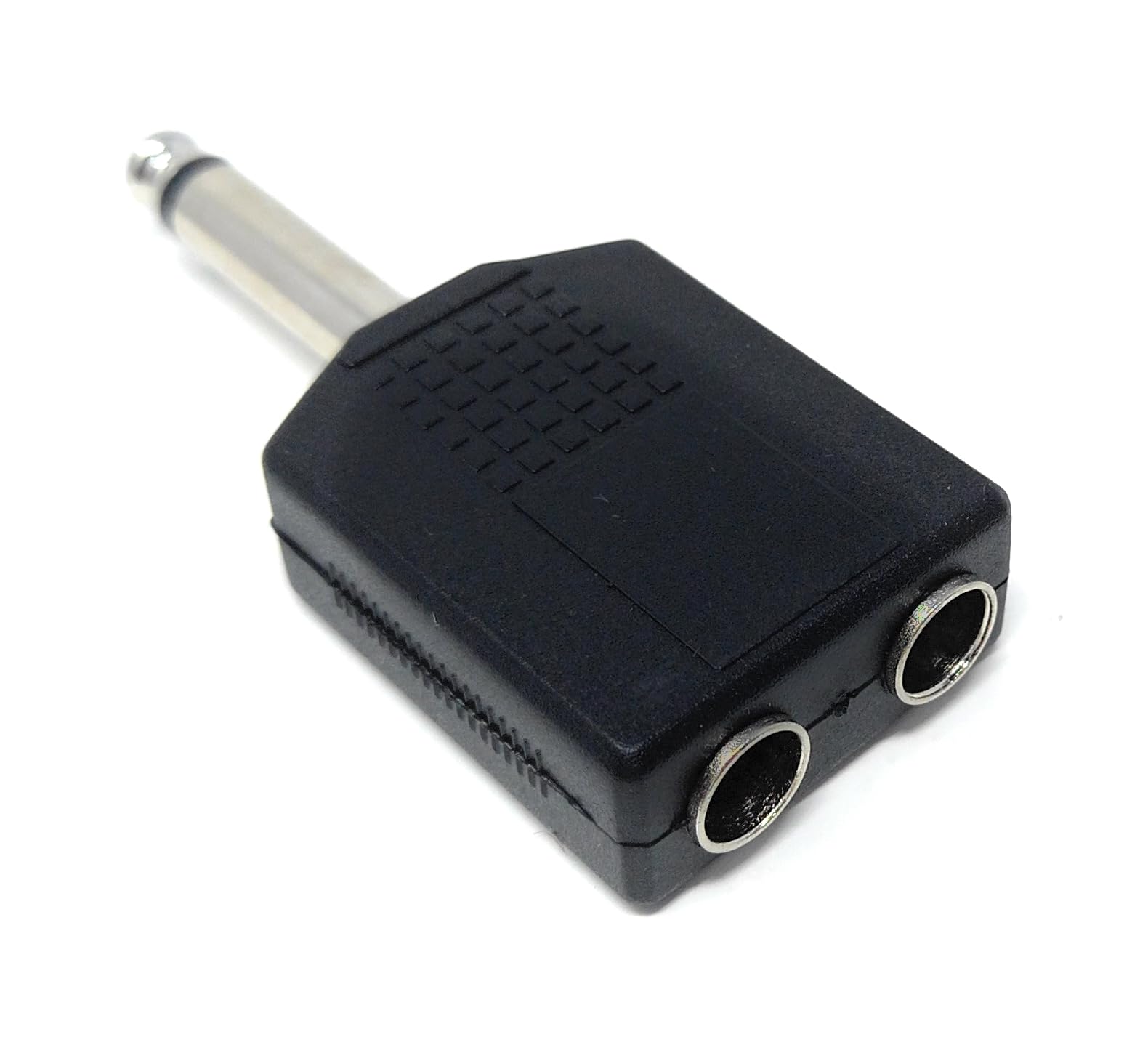 DRUT 6.35mm Mono Jack Plug to 2 x 6.35mm Mono Jack Sockets Audio 1/4 inch TS Y Splitter Cable Adapter…