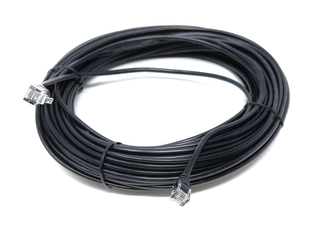 RJ11 to RJ11 ADSL 2 High Speed Broadband Modem Telephone Cable Transmits Data Up to 100 Mbits/sec, 26 AWG Supports Analogue or Digital (DSL/ISDN) Applications