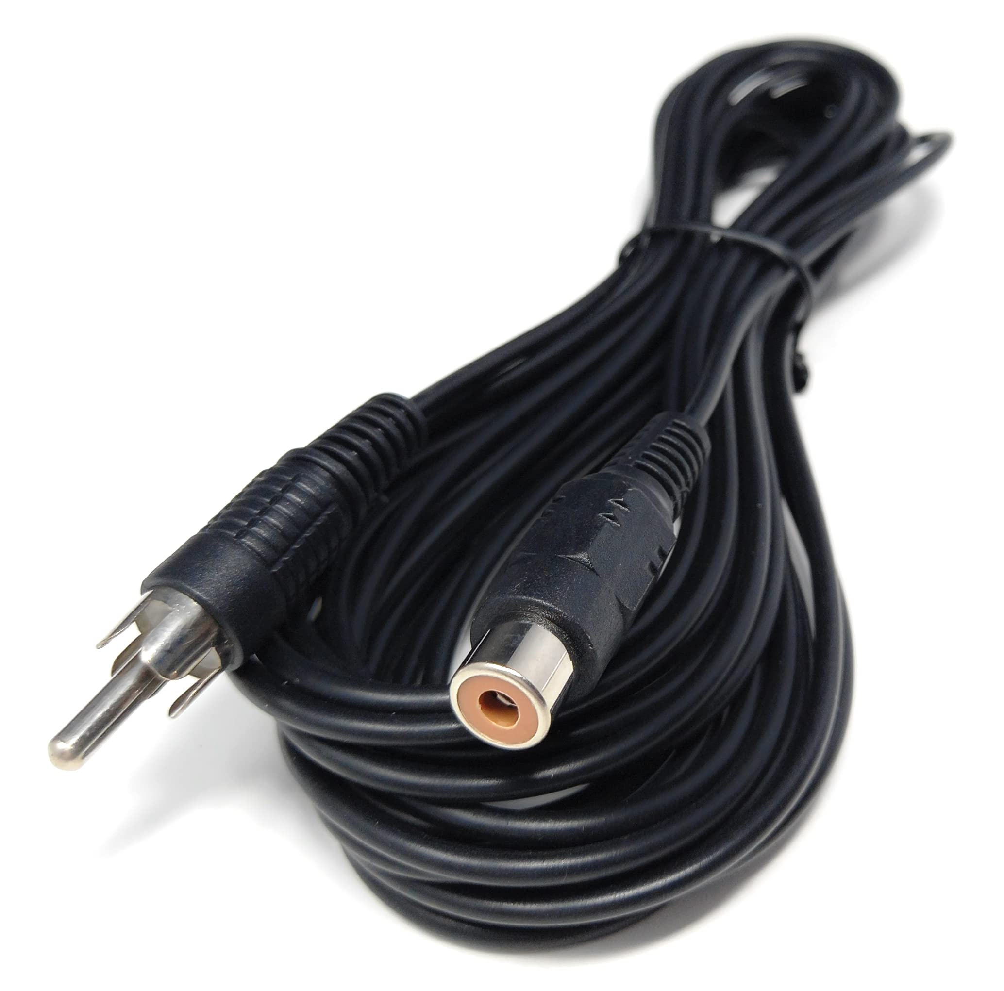 DRUT RCA to RCA Socket Mono Single Phono Extension Cable HI-FI/TV Audio Video Lead Cord