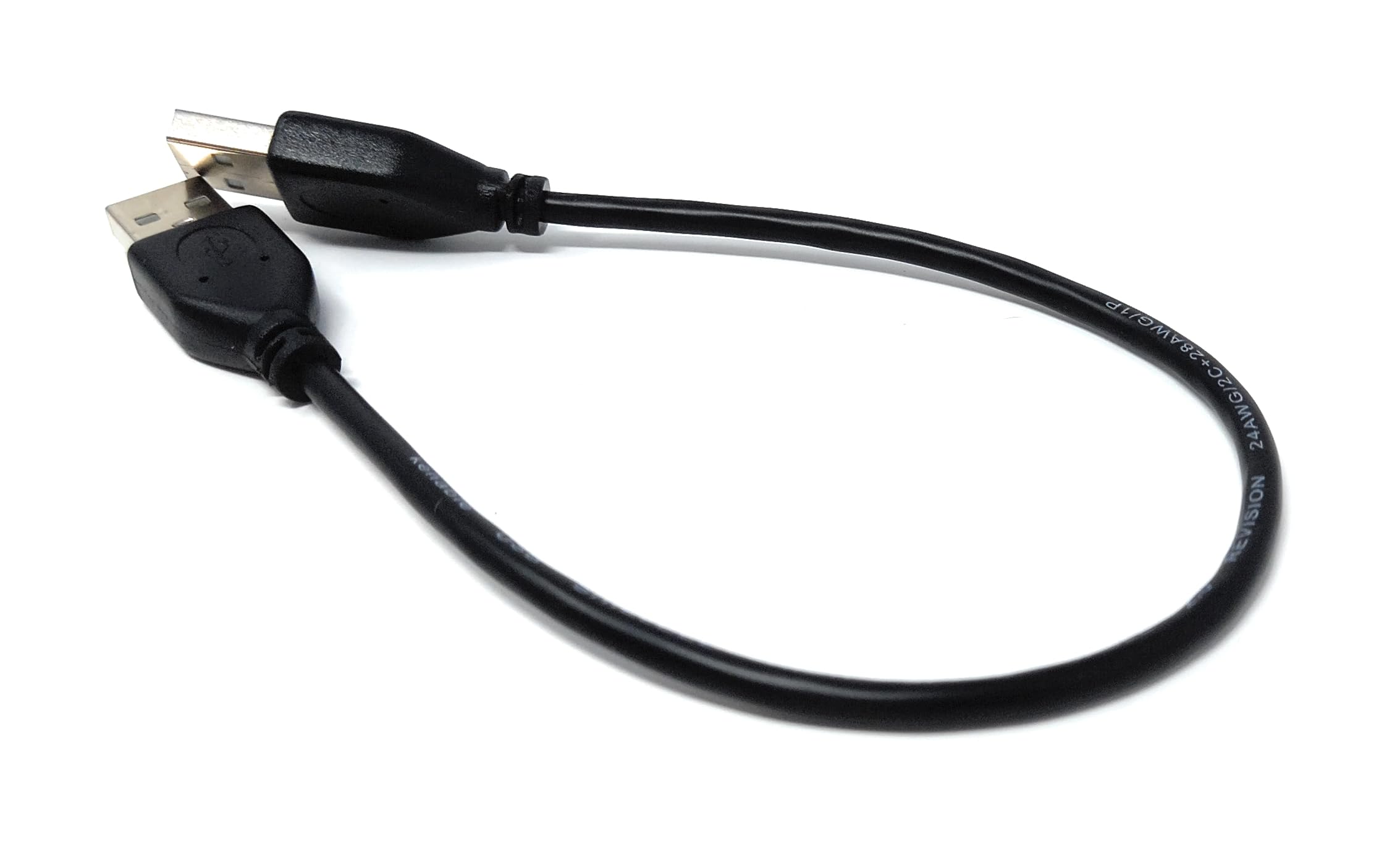 USB to USB 2.0 24AWG A to A (Male to Male) High Speed Data Transfer Lead Cable