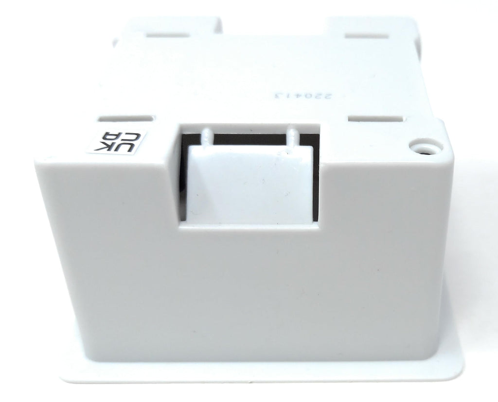 1 Gang Dry Lining Back Plasterboard Box, Pattress Box with Adjustable Lugs 47mm, for Faceplate