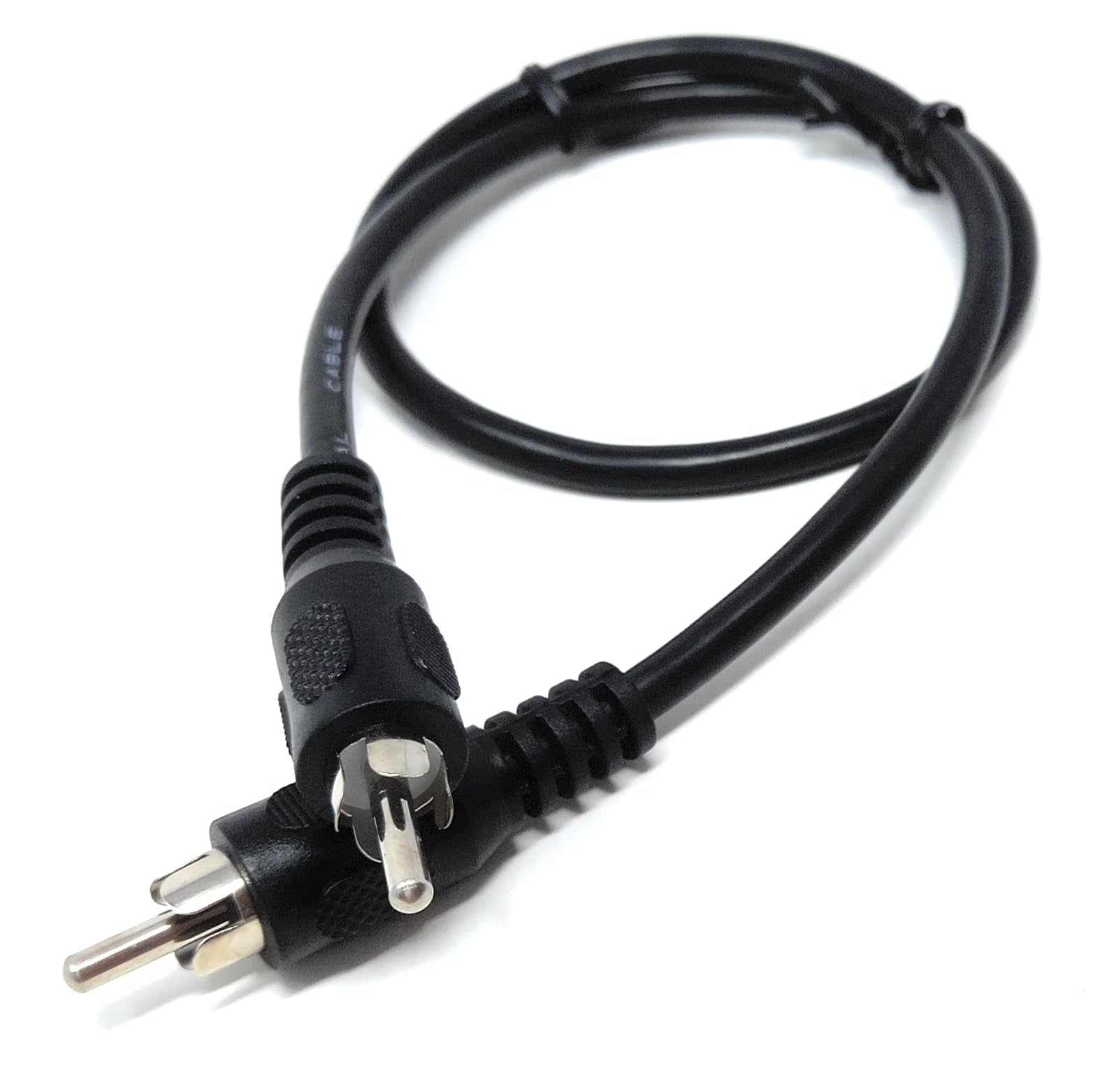 DRUT Single RCA to RCA Phono Plug to Plug Audio Cable, Speaker Male to Male Lead