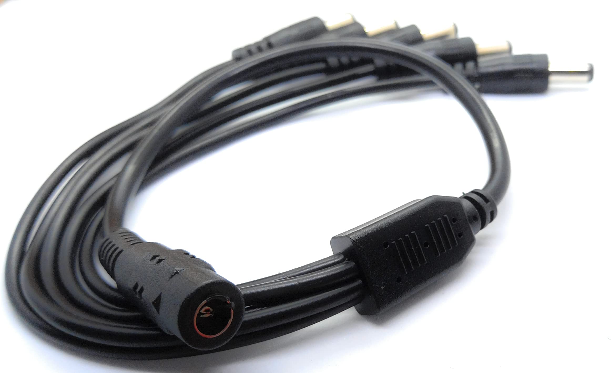 DRUT 5.5mm to 2.1mm DC Power Splitter Lead Adapter 12V PSU to LED, CCTV Camera Cable