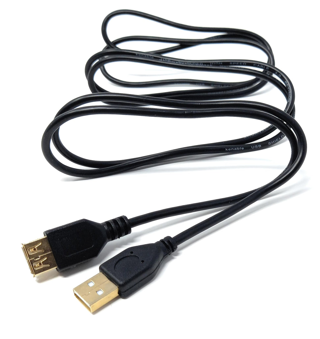 DRUT USB 2.0 Extension Lead 24AWG High Speed Cable A Plug to Socket Male to Female