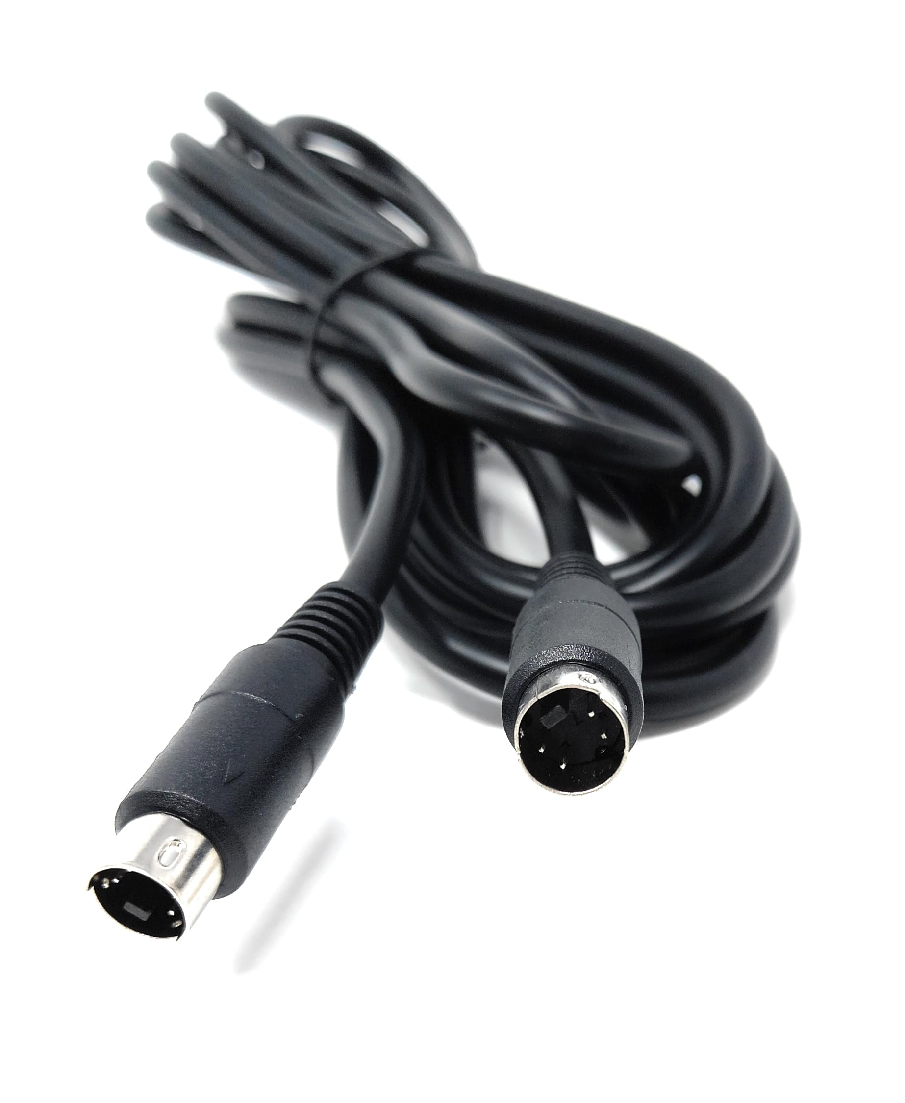 DRUT S-Video (SVHS) Cable 4-pin Male to Male Gold Plated Compatible With TV, HDTV, DVD, VCR, Camcorder, Game Console