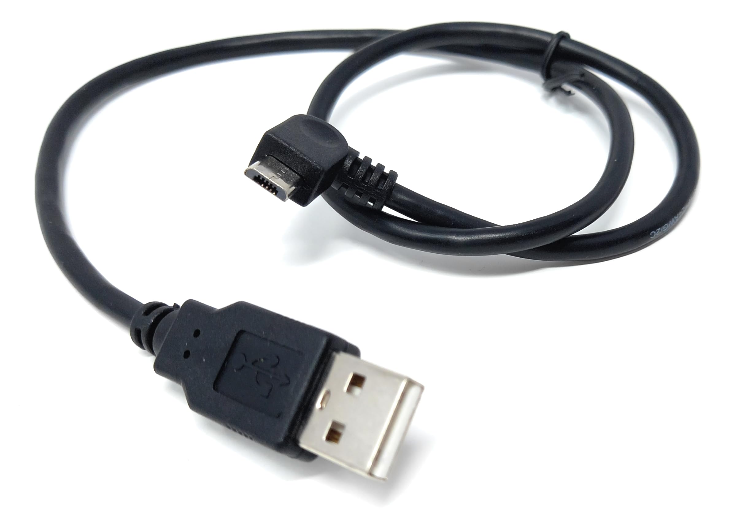 USB 2.0 to Micro USB B Right Angled Data & Charging Cable 24AWG