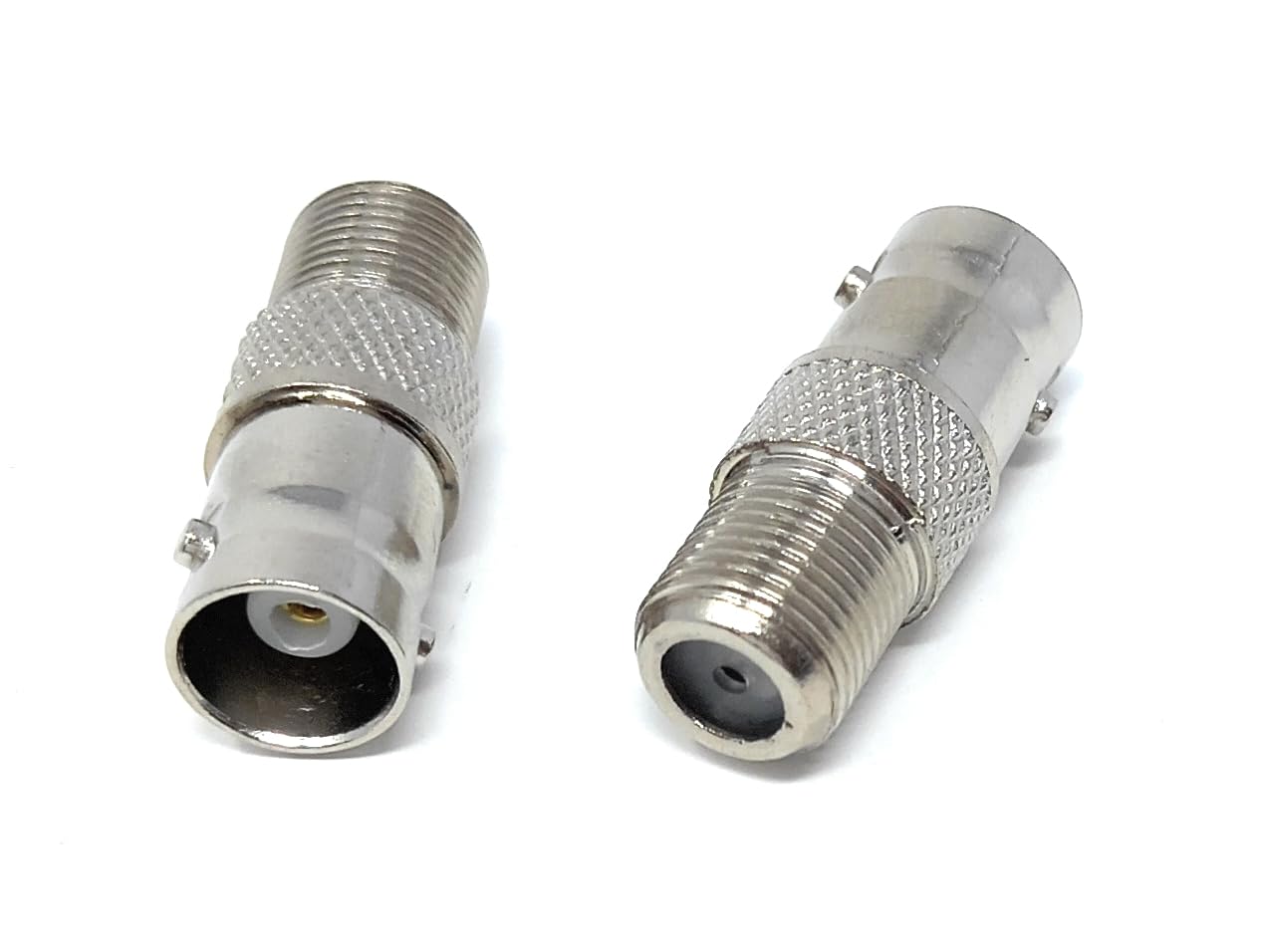 DRUT F Type Female Screw on to BNC Female Socket, TV Satellite Cable Adapter