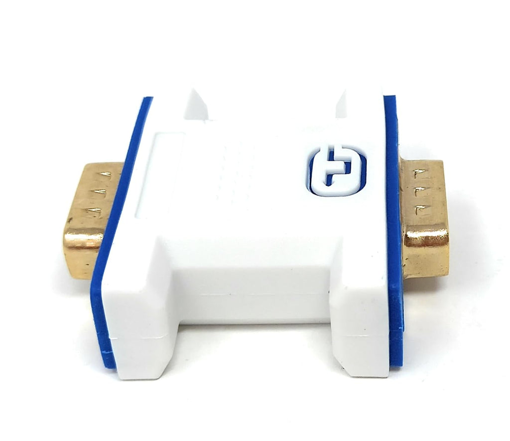 DRUT VGA 15-Pin Male to Male Adapter – SVGA Gender Changer for Monitor, Projector, Graphics Card – Convert Female to Male, Join or Extend VGA Cables