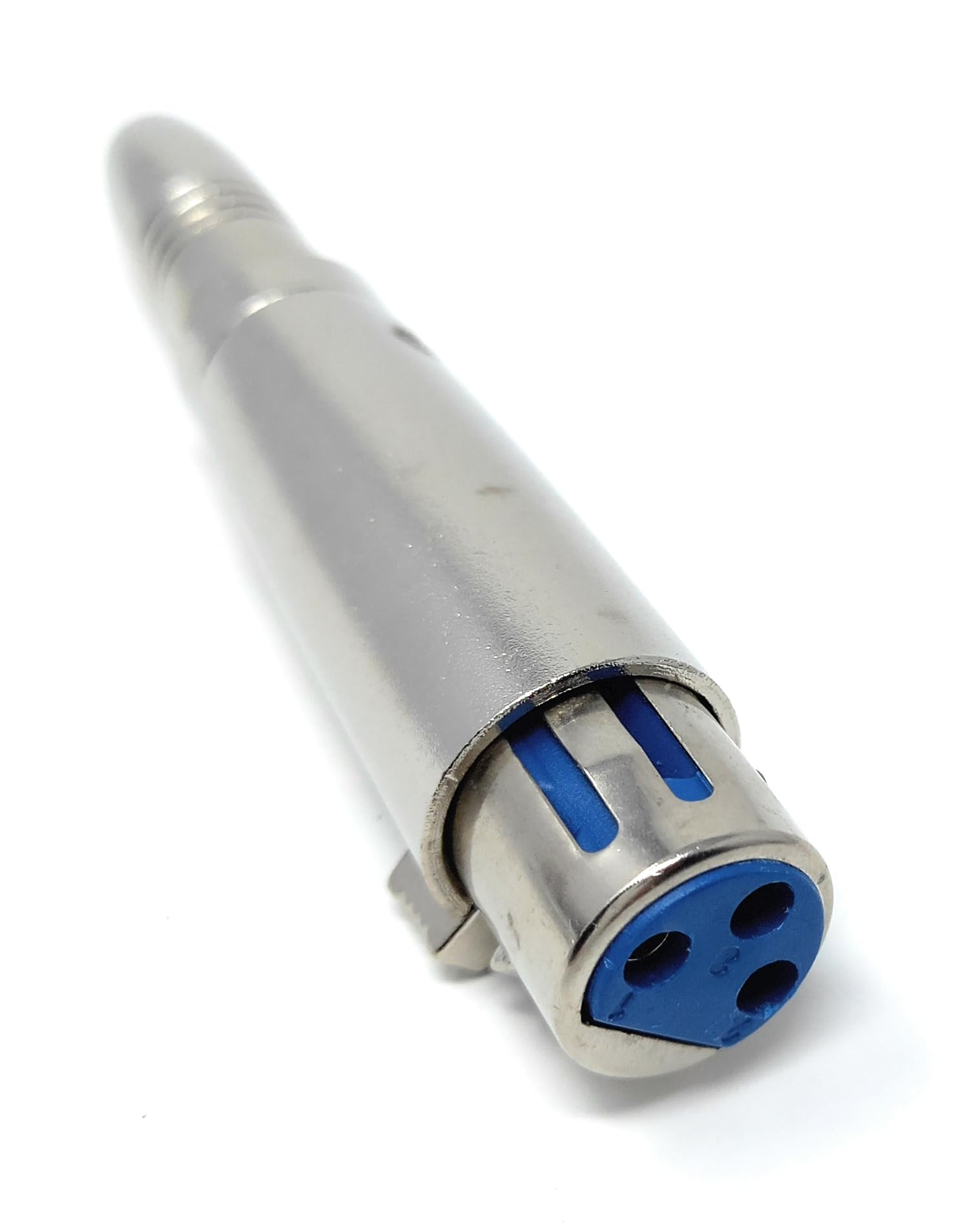 DRUT XLR Female 3 Pins to 6.35mm Mono Jack Socket Cable Microphone Music Instrument Adapter Converter