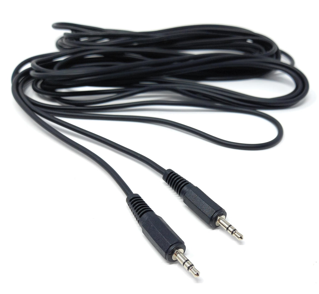 DRUT 3.5mm to 3.5mm Aux Cable Audio Lead Stereo Headphone Mini Jack Male to Male Auxiliary Cord Compatible with Car Audio, TV, PC, Tablet, Laptop, MP3, Speaker