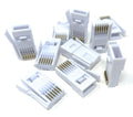 DRUT 10pcs. 6 Pin BT Telephone Cable Crimps (BT631a, 631a) 6 Wire Connector Plugs