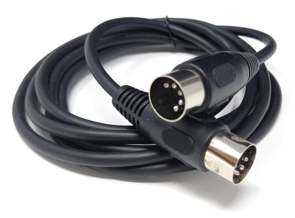 DRUT 5 Pin MIDI Male to Male DIN Plug Audio Cable for Music Instruments