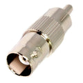 DRUT BNC to RCA Phono Male Female Connector Plug Adapter Converter for CCTV Camera Cable