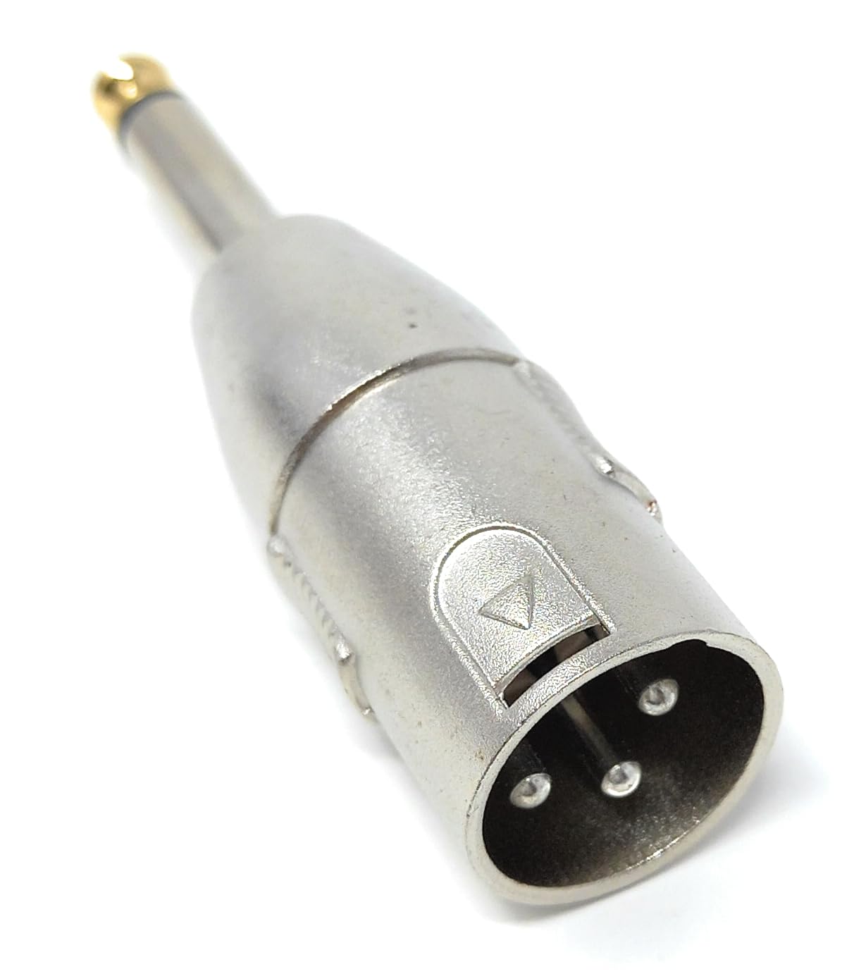 DRUT XLR 3 Pins Male to 6.35mm Mono Jack Plug Audio Cable Adapter