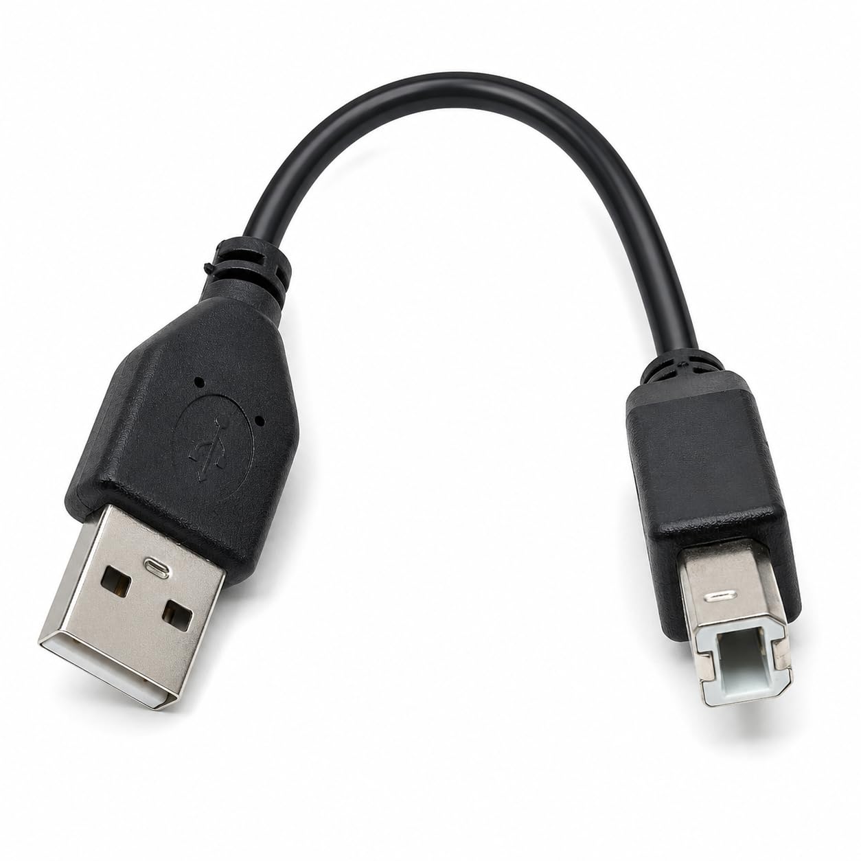 DRUT USB A to B 2.0 24AWG High Speed Cable Lead for Printer, Scanner, Music Instrument