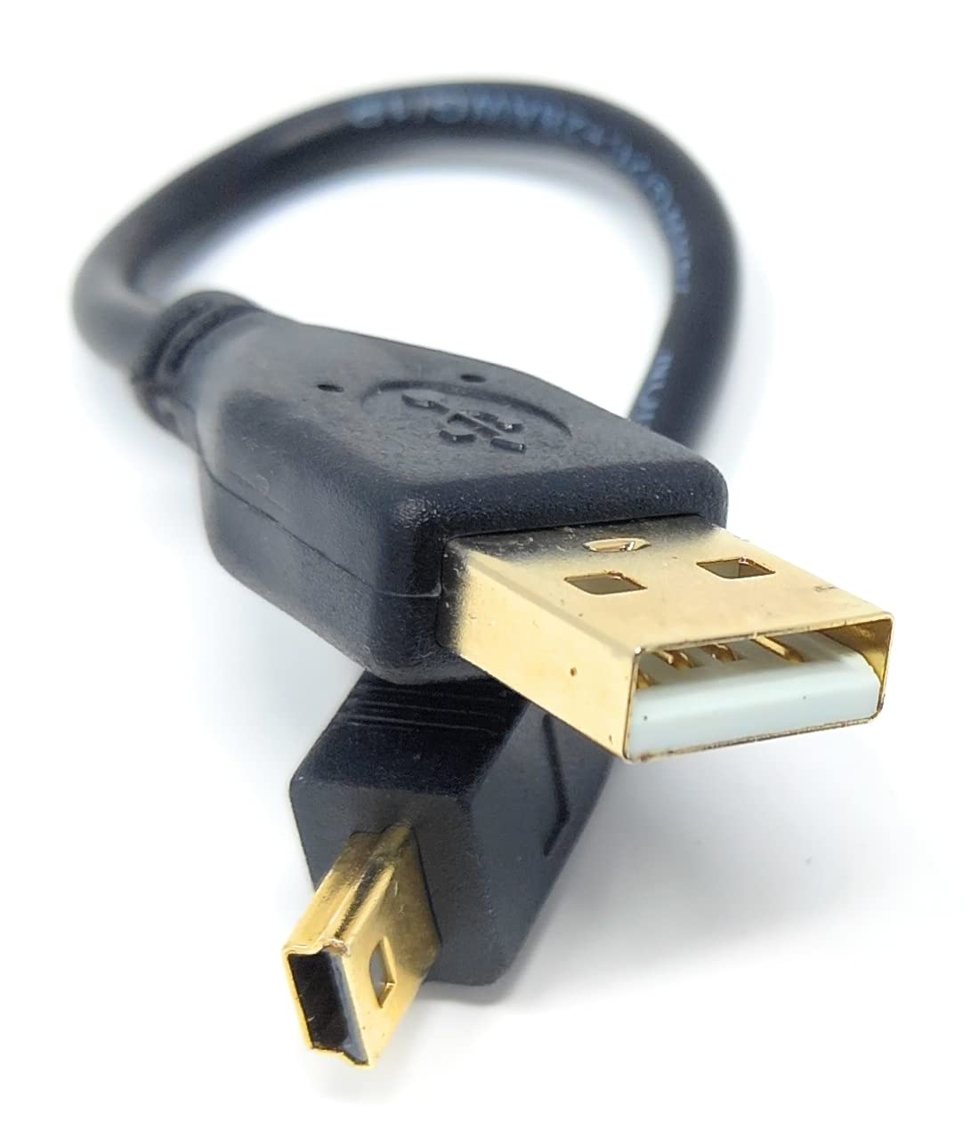 Mini USB to USB 24AWG 2.0 Hi-Speed 2.0 A-Male to Mini-B 5pin Cable Power & Data Lead