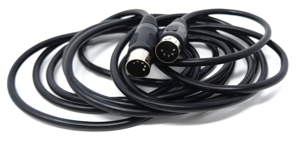 DRUT 5 Pin MIDI Male to Male DIN Plug Audio Cable for Music Instruments