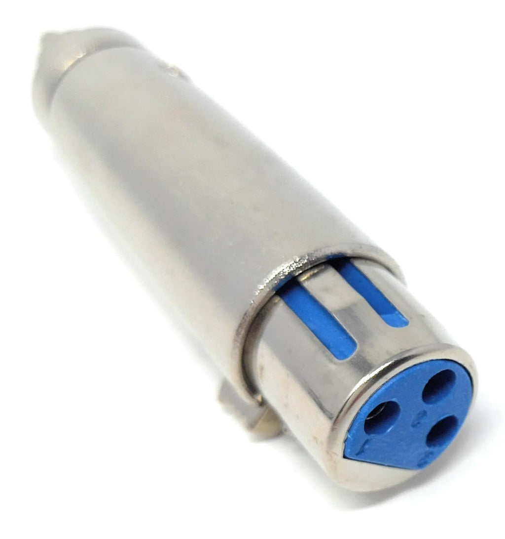 DRUT XLR to RCA Adapter, XLR Female Socket to RCA Male Jack for HiFi Audio, Amplifier, Mixer, Microphone, DJ