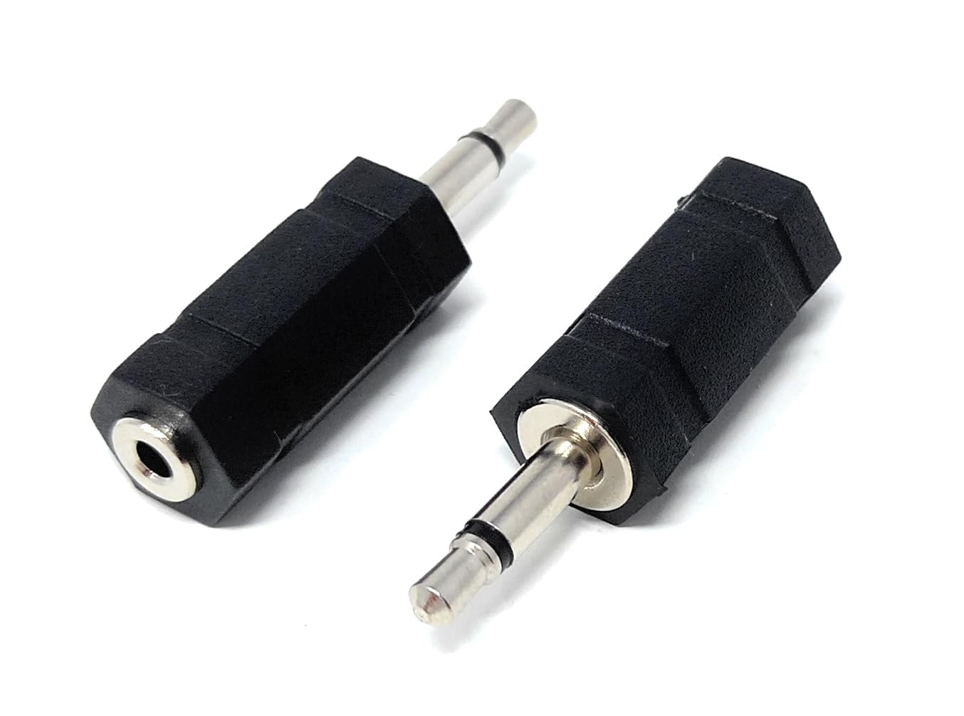 DRUT 3.5mm Mono Jack Male to 2.5mm Mono Jack Socket Female Audio Cable Adapter