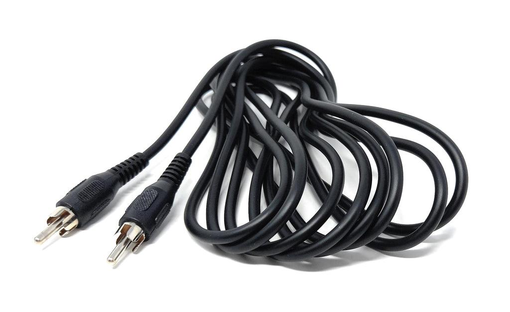 DRUT Single RCA to RCA Phono Plug to Plug Audio Cable, Speaker Male to Male Lead
