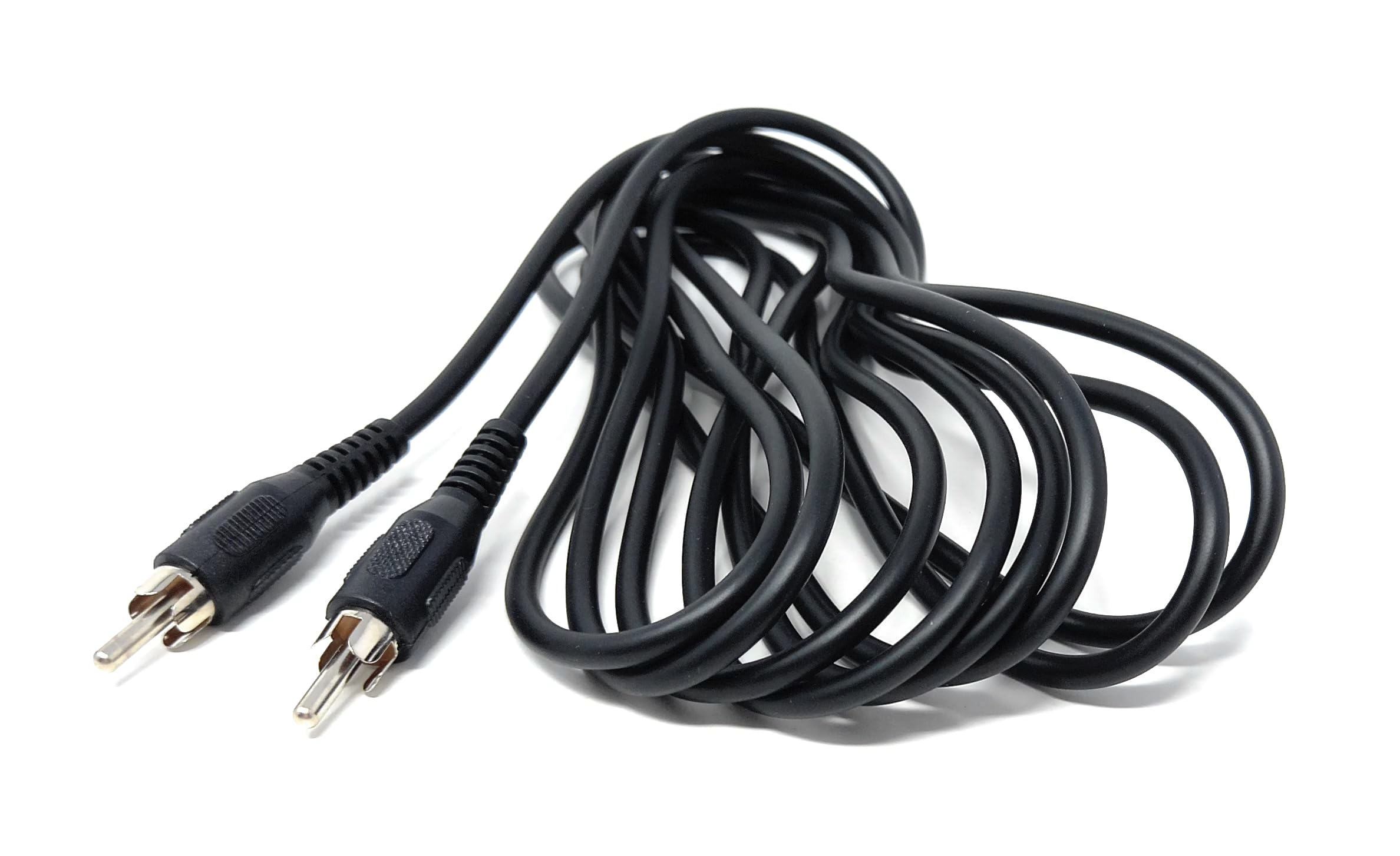 DRUT Single RCA to RCA Phono Plug to Plug Audio Cable, Speaker Male to Male Lead