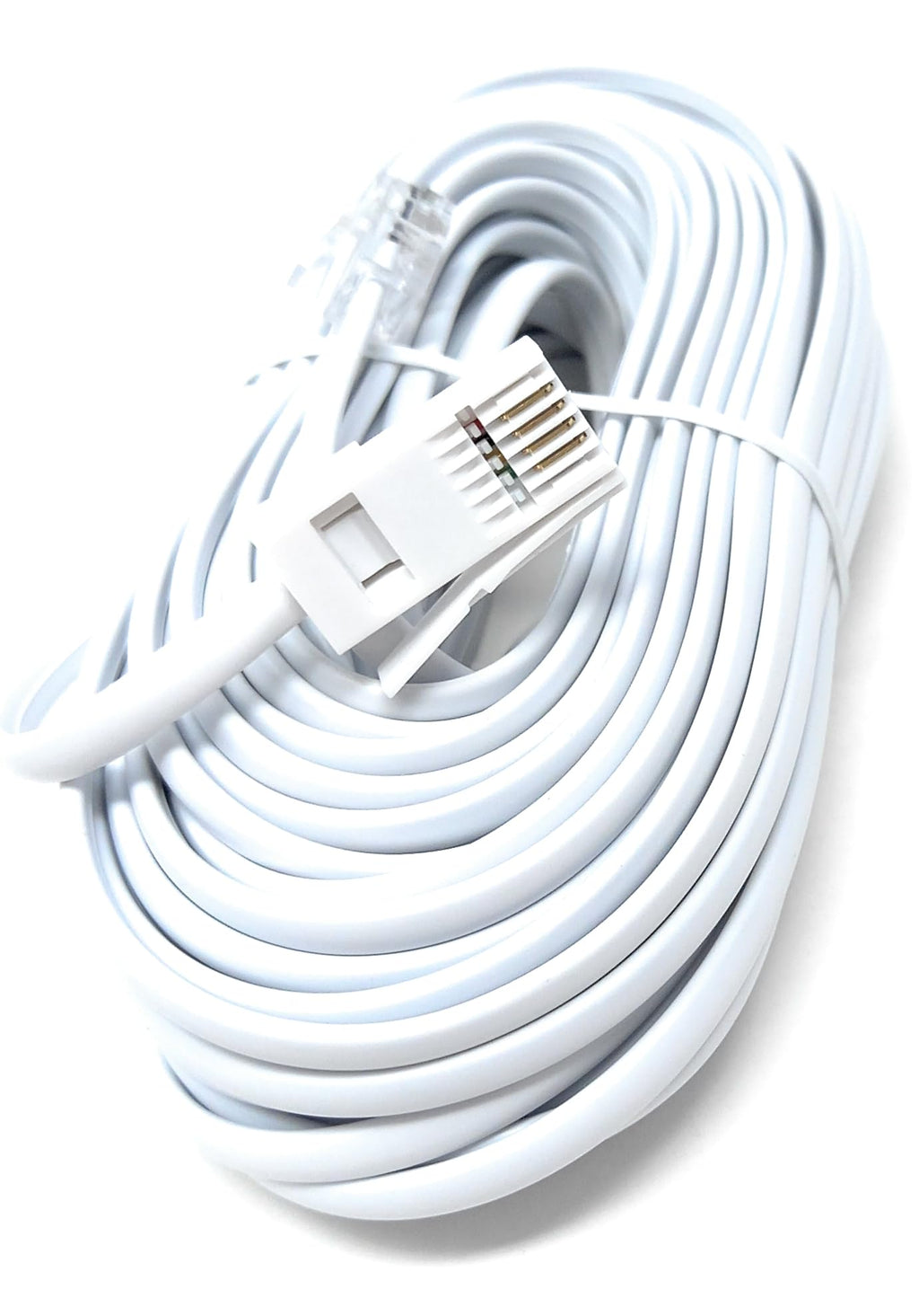 DRUT BT to RJ11 4 Wire (431A) Male to Male UK Telephone Modem Lead Cable
