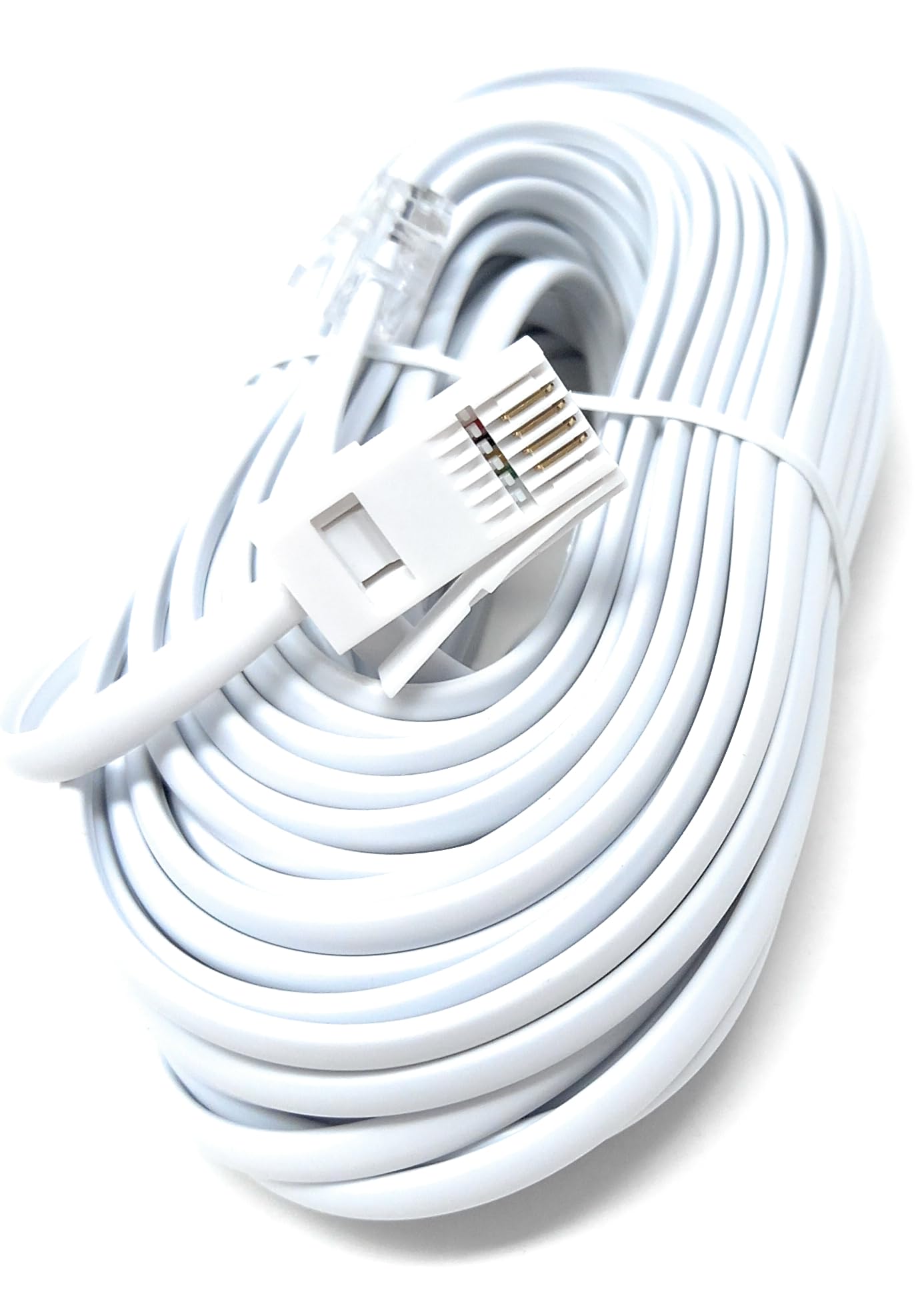 DRUT BT to RJ11 4 Wire (431A) Male to Male UK Telephone Modem Lead Cable