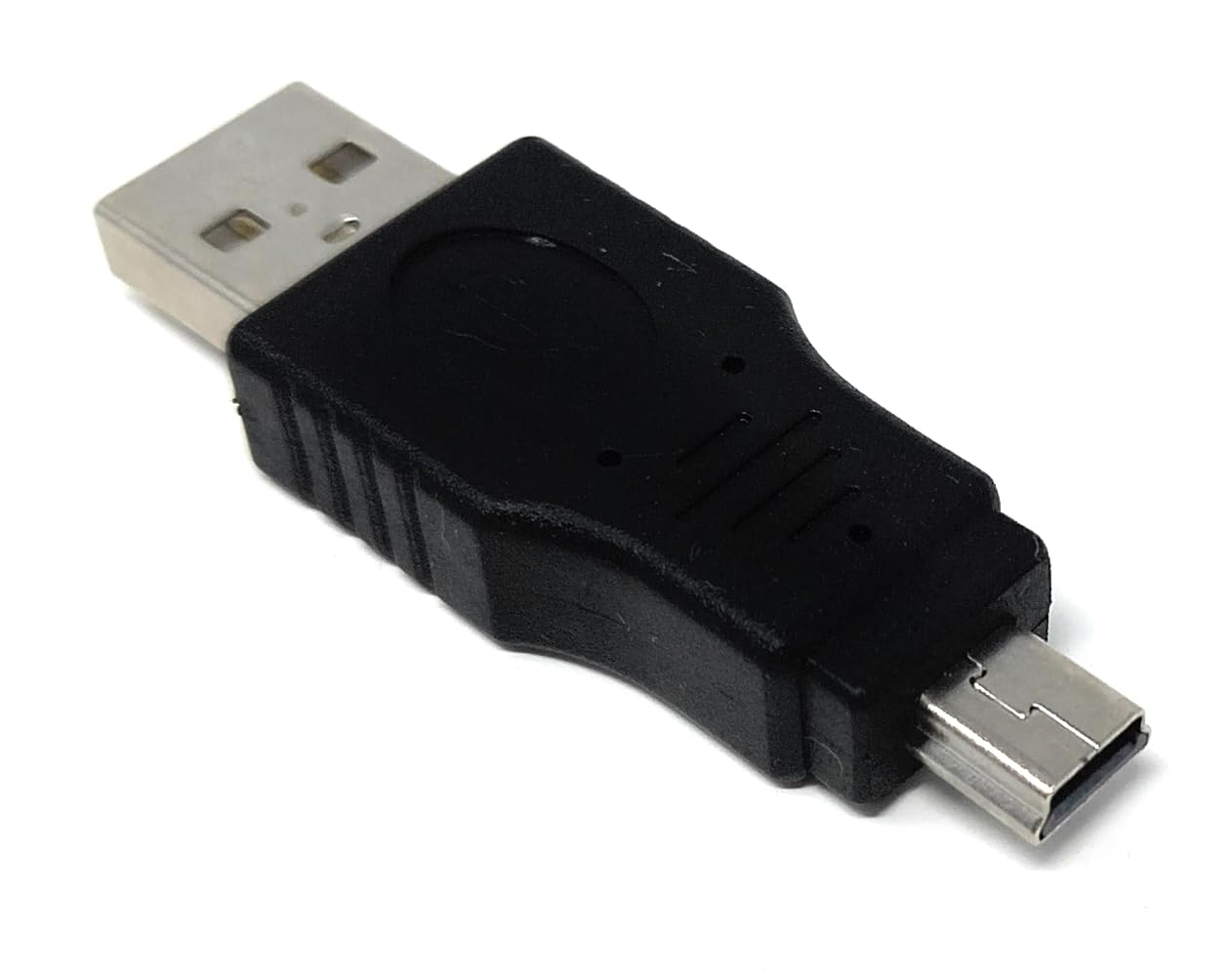 DRUT USB 2.0 A Male Jack to Mini USB B 5 Pin Male Plug OTG Adapter F/M Connector