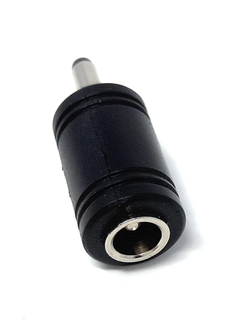 3.5mm x 1.3mm Plug to 5.5 x 2.5mm DC In Line Socket DC Jack Plug Cable Lead Converter