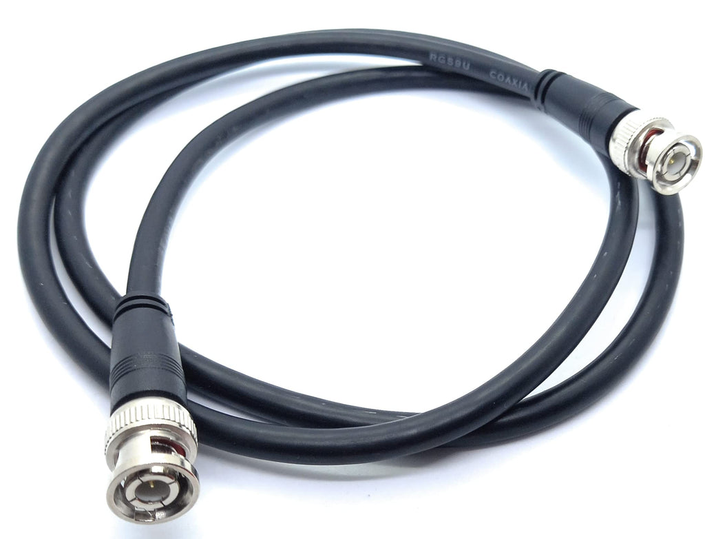 DRUT BNC to BNC Cable Lead, Coaxial RG59/RG59U 75ohm for CCTV Video Camera, Male to Male Plugs
