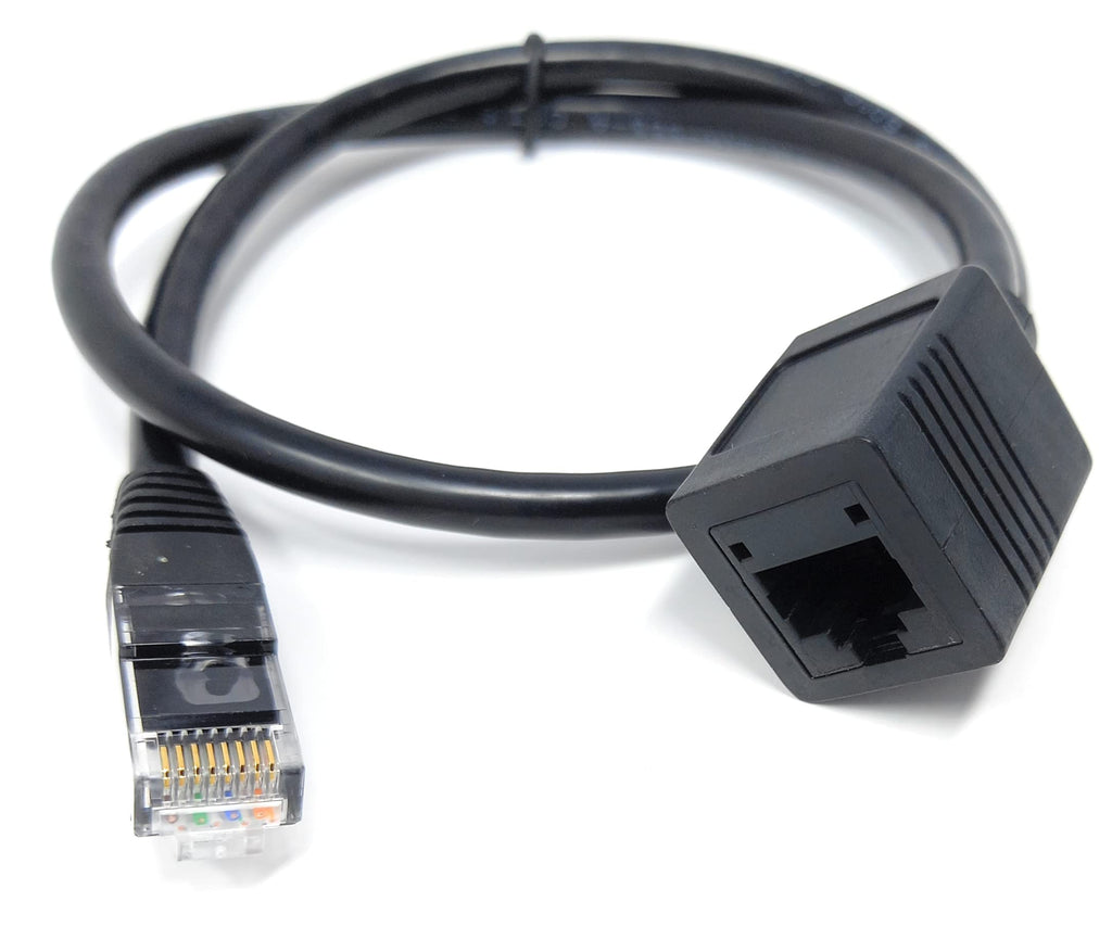 DRUT Cat6 Ethernet Extension Cable - RJ45 Male to Female Extender, Supports Cat8/Cat7/Cat6/Cat5e/Cat5 Standards, Gigabit LAN Network Patch Cord for PC, Switch, Router, Game Console