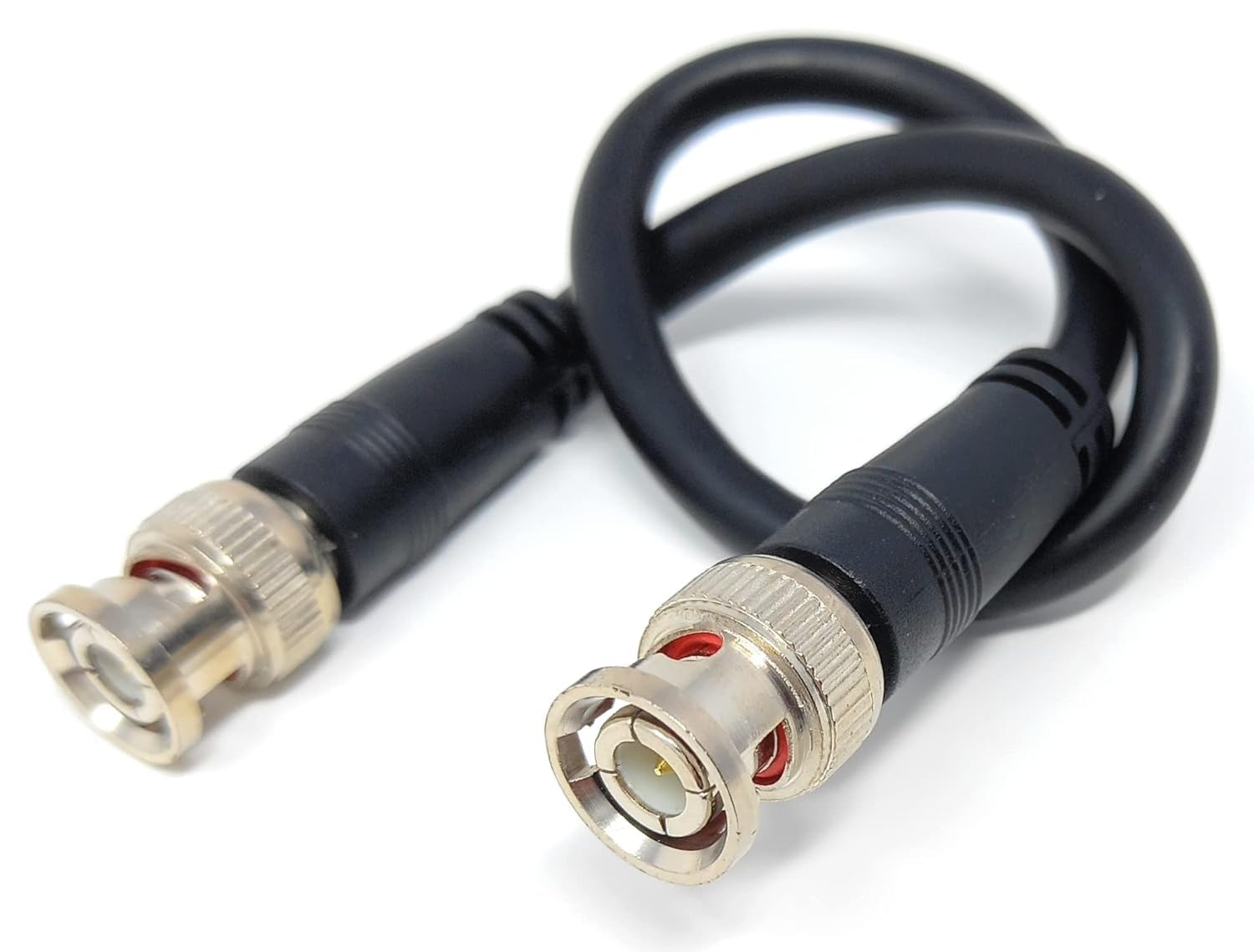 DRUT BNC to BNC Cable Lead, Coaxial RG59/RG59U 75ohm for CCTV Video Camera, Male to Male Plugs