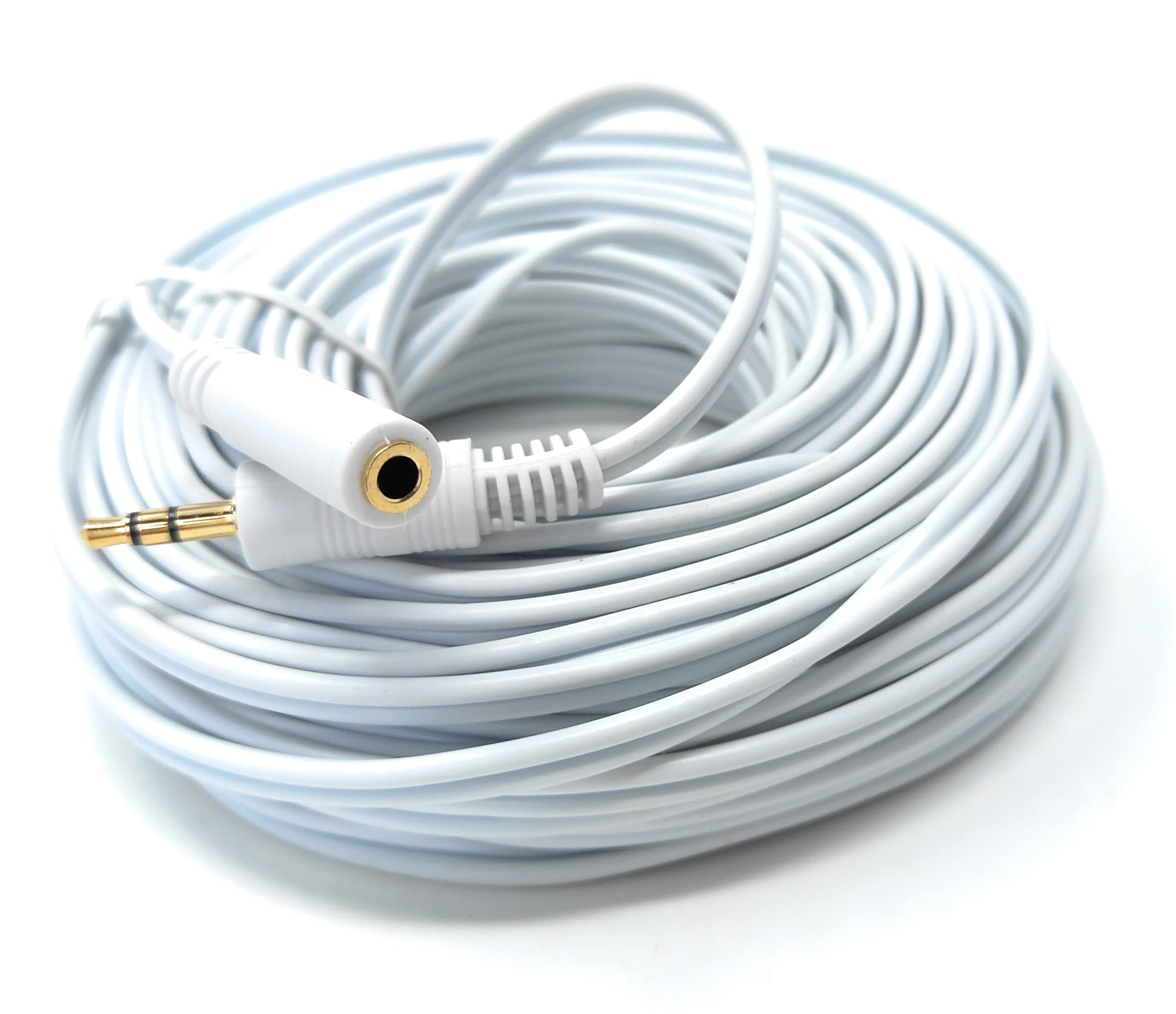 DRUT 3.5mm to 3.5mm Stereo Audio Extension Cable Lead Male to Female Gold Connectors