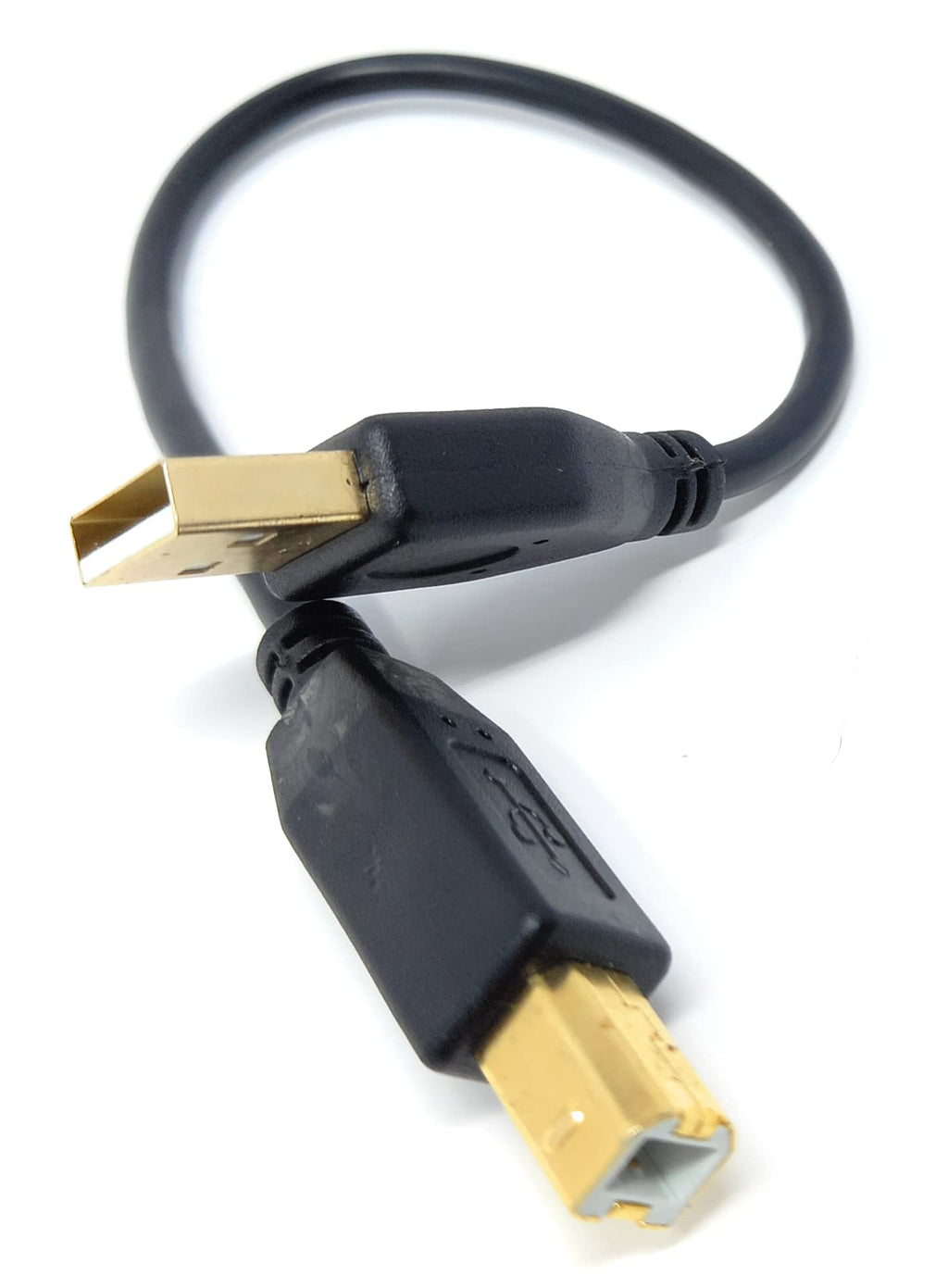 DRUT USB A to B 2.0 24AWG High Speed Cable Lead for Printer, Scanner, Music Instrument