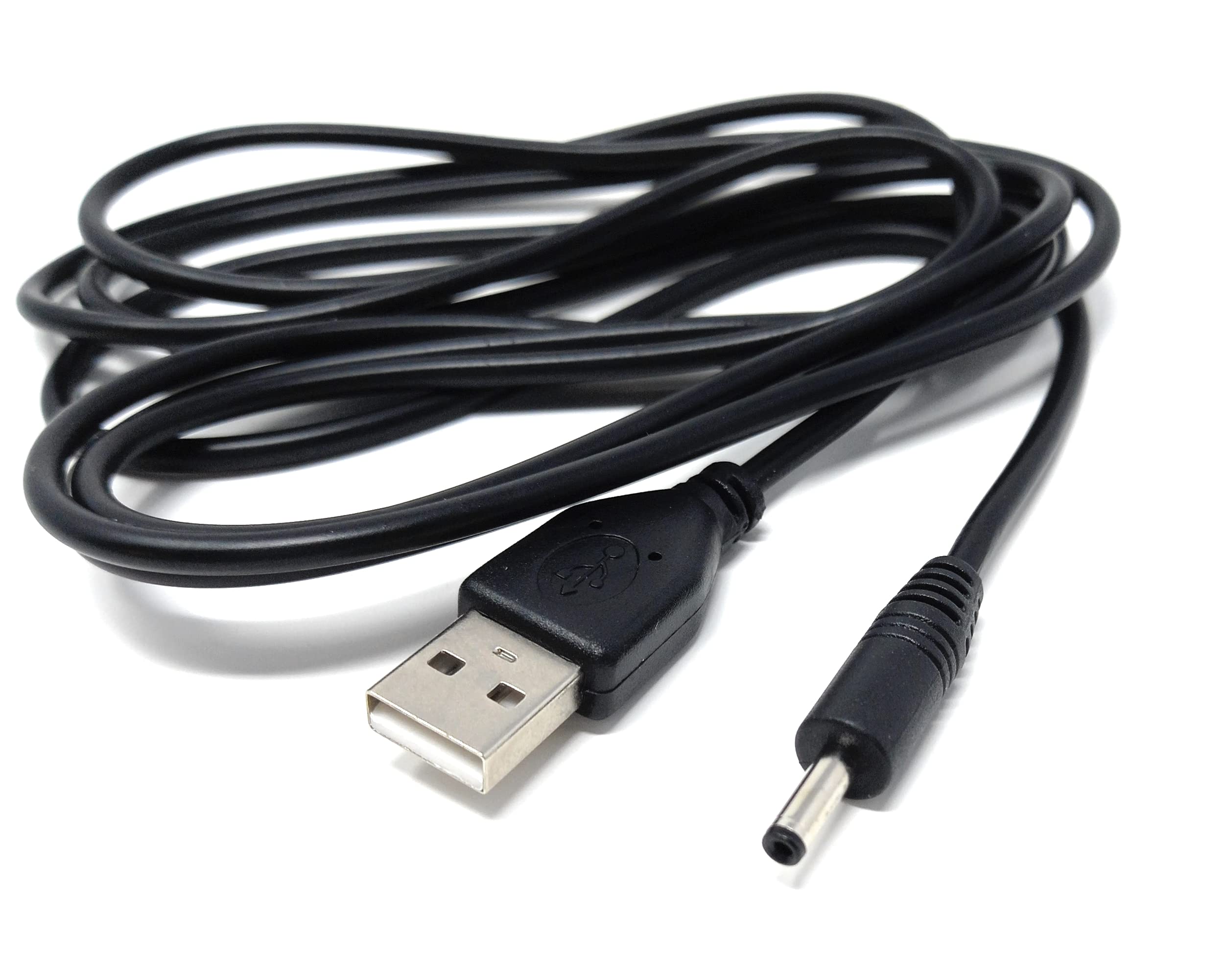 DRUT USB to 2.1mm x 5.5mm 2.0 5v 2A 2000mA DC Power Cable