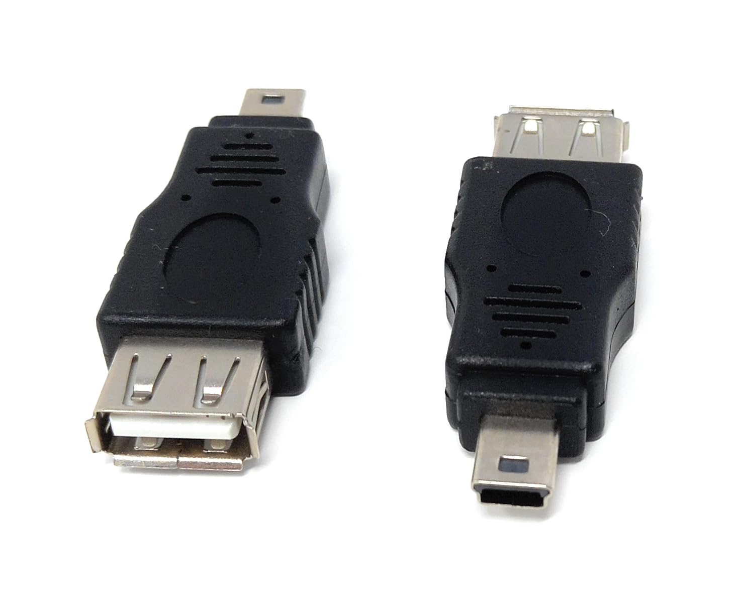 DRUT USB 2.0 A Type Female Socket to Mini USB Plug 5 Pin Adapter, Converter